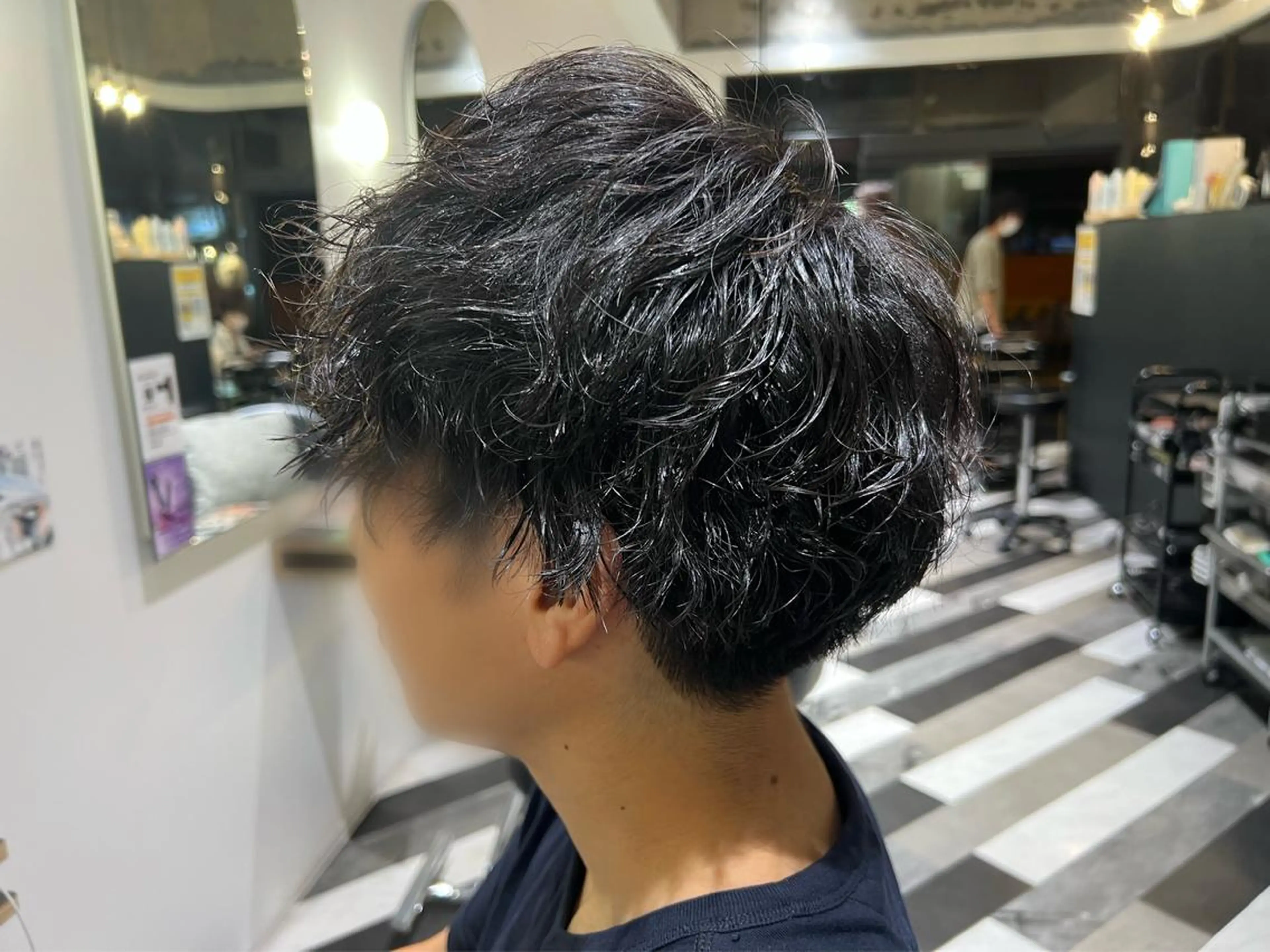 🌟大人気メンズ限定🌟🍒波巻きツイストパーマ＋カット🍒の写真