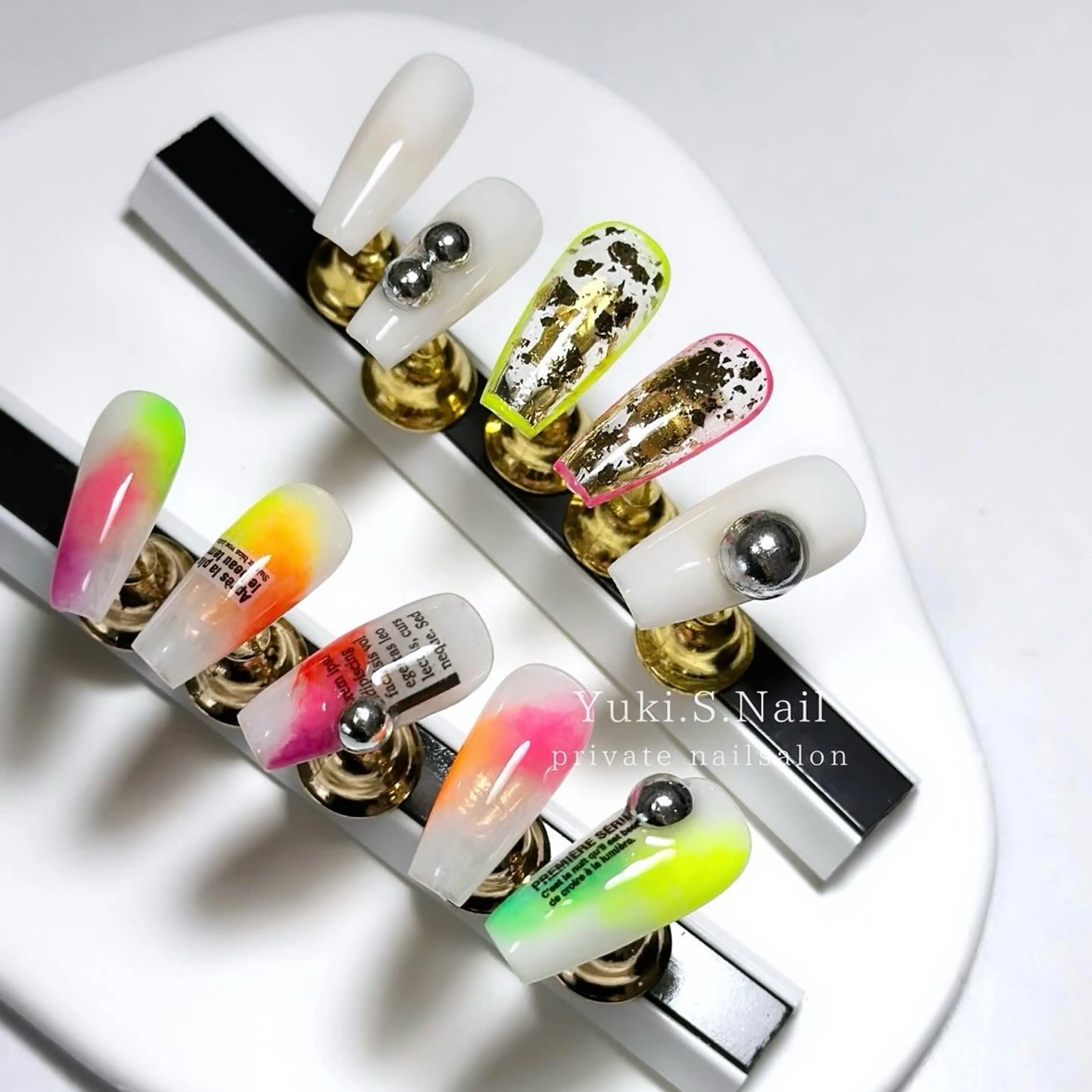 ロング Yuki S.Nailのネイルデザイン