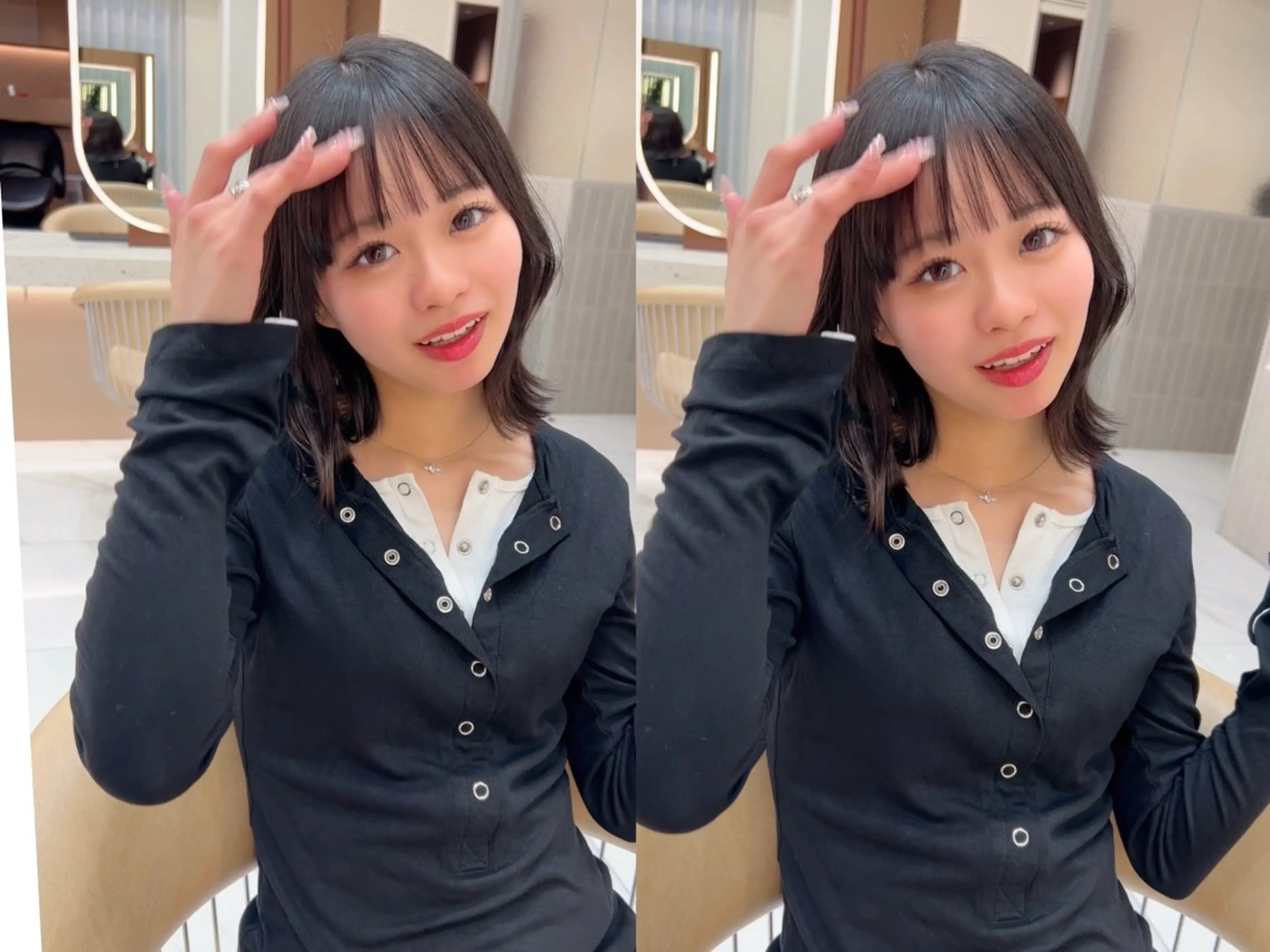 ショート 山田勇真 ボブ/縮毛矯正/金山のヘアスタイル