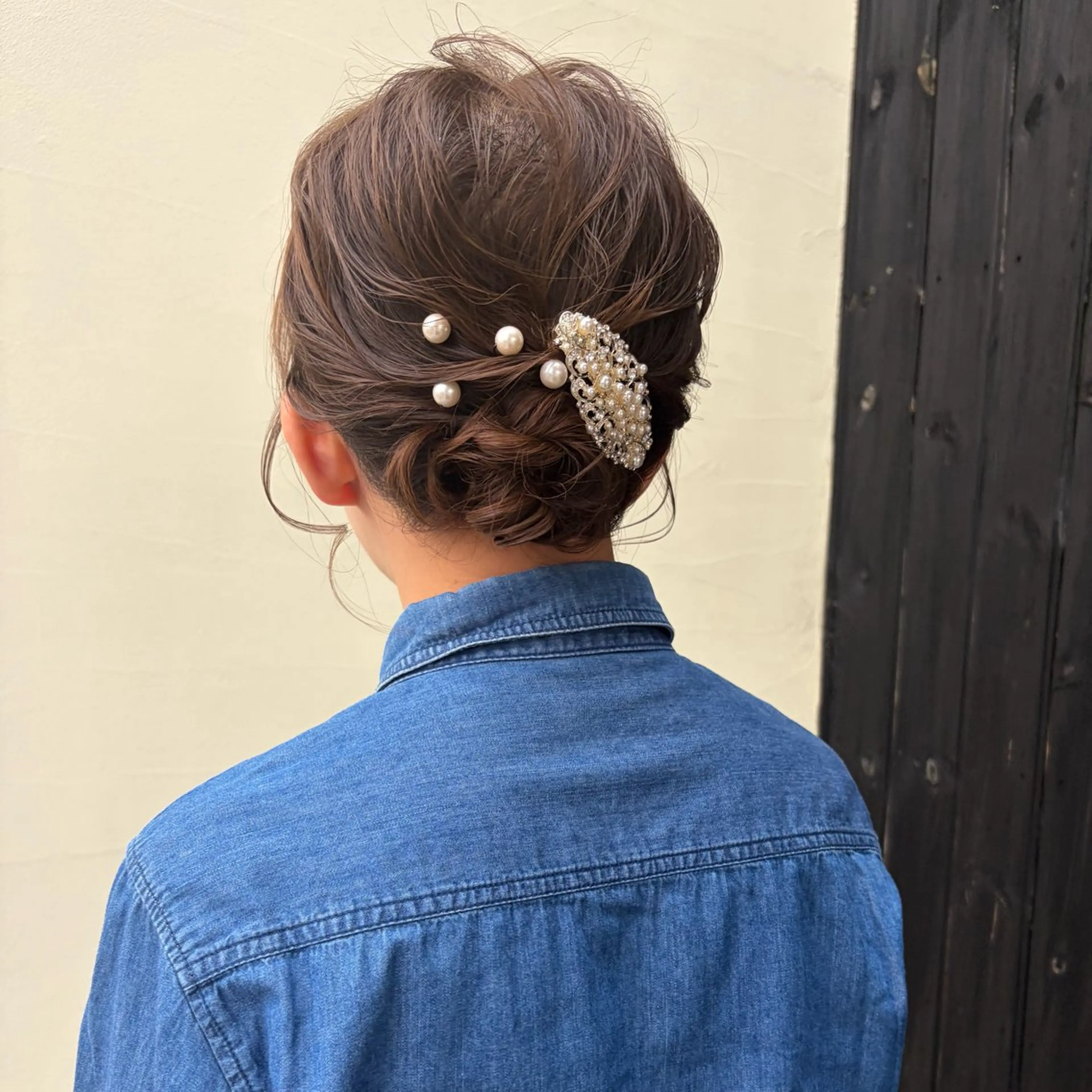 ヘアアレンジ ボブ ヘアセット 松本 茜のヘアスタイル