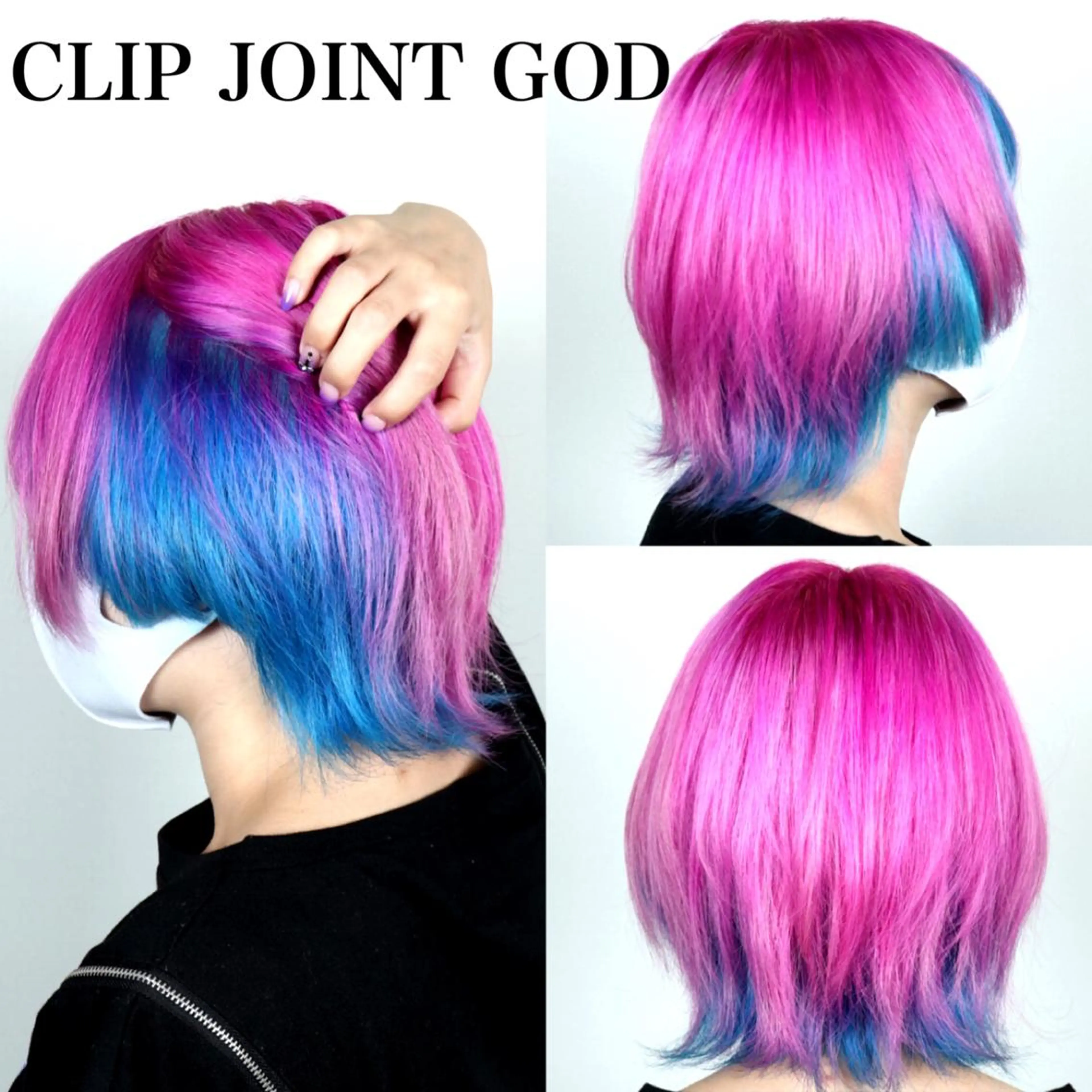 ショート カラー ピンクカラー ヘアカラー トリートメント ヘアセット 秋葉 洸平のヘアスタイル