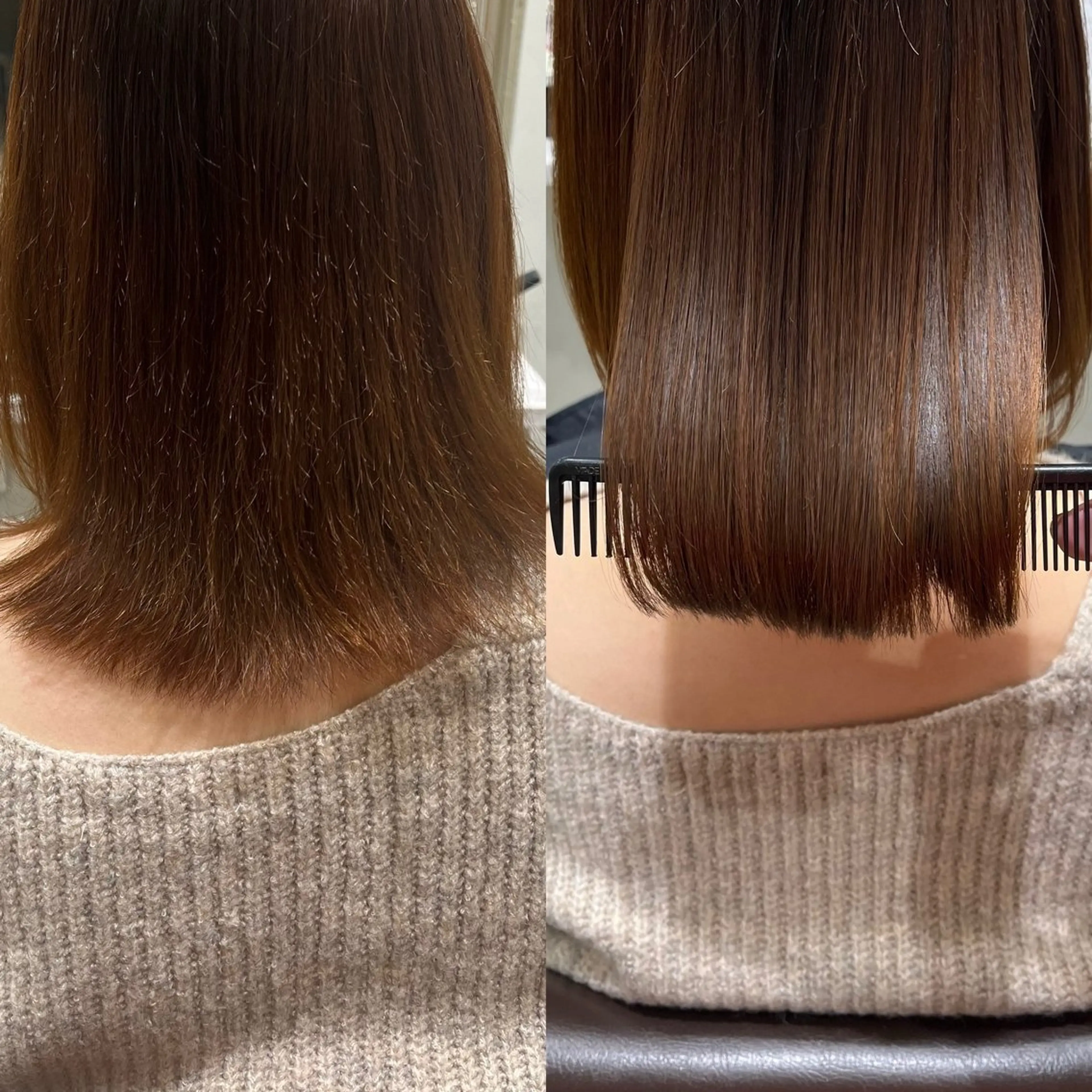 ミディアム トリートメント 酸熱トリートメント ヘアカラー トリートメント 【髪質改善特化】 ✂︎  jun ✂︎のヘアスタイル