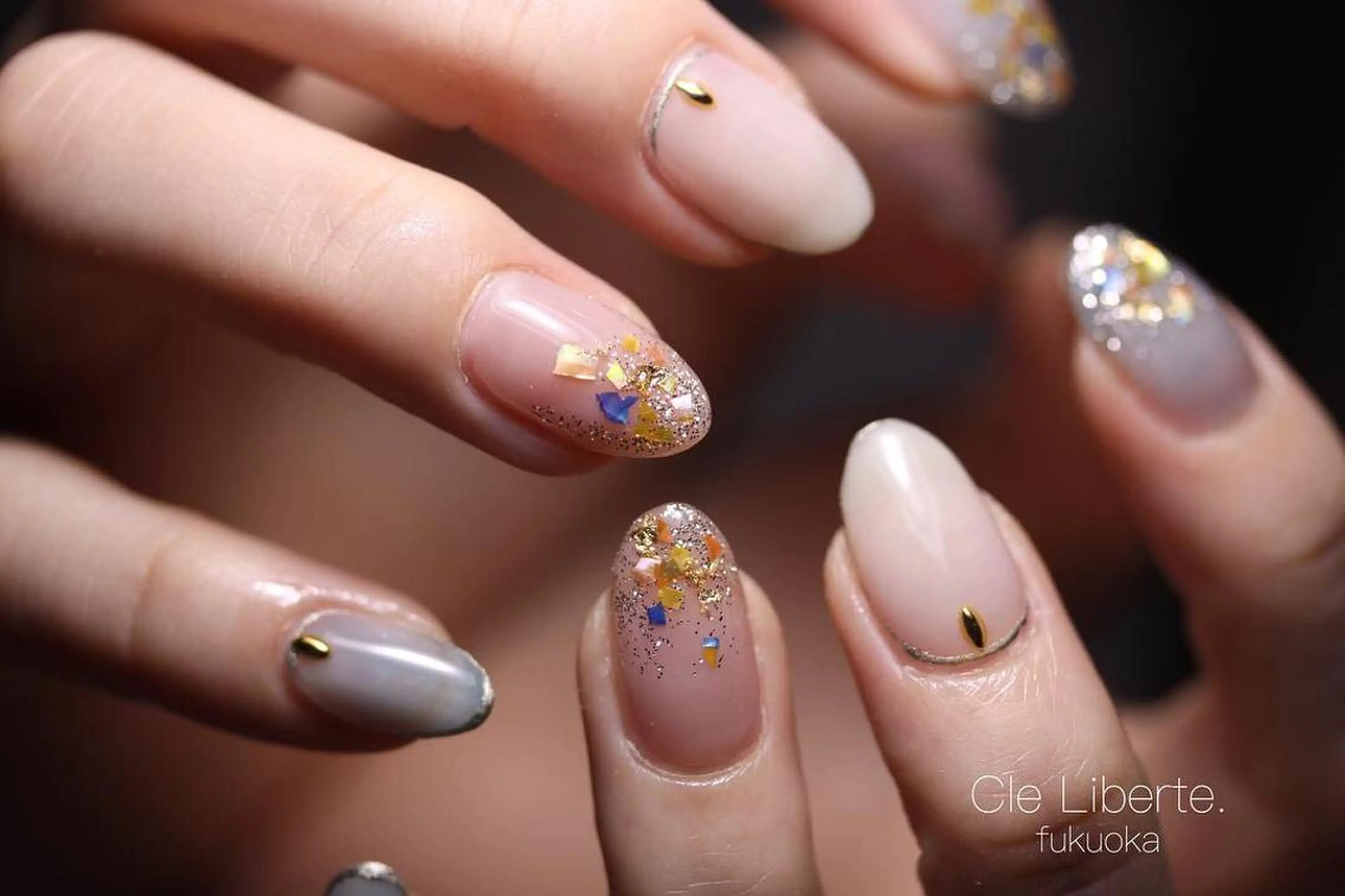 ネイル 桜ネイル Elio所属・Elio 国泰寺のネイルデザイン