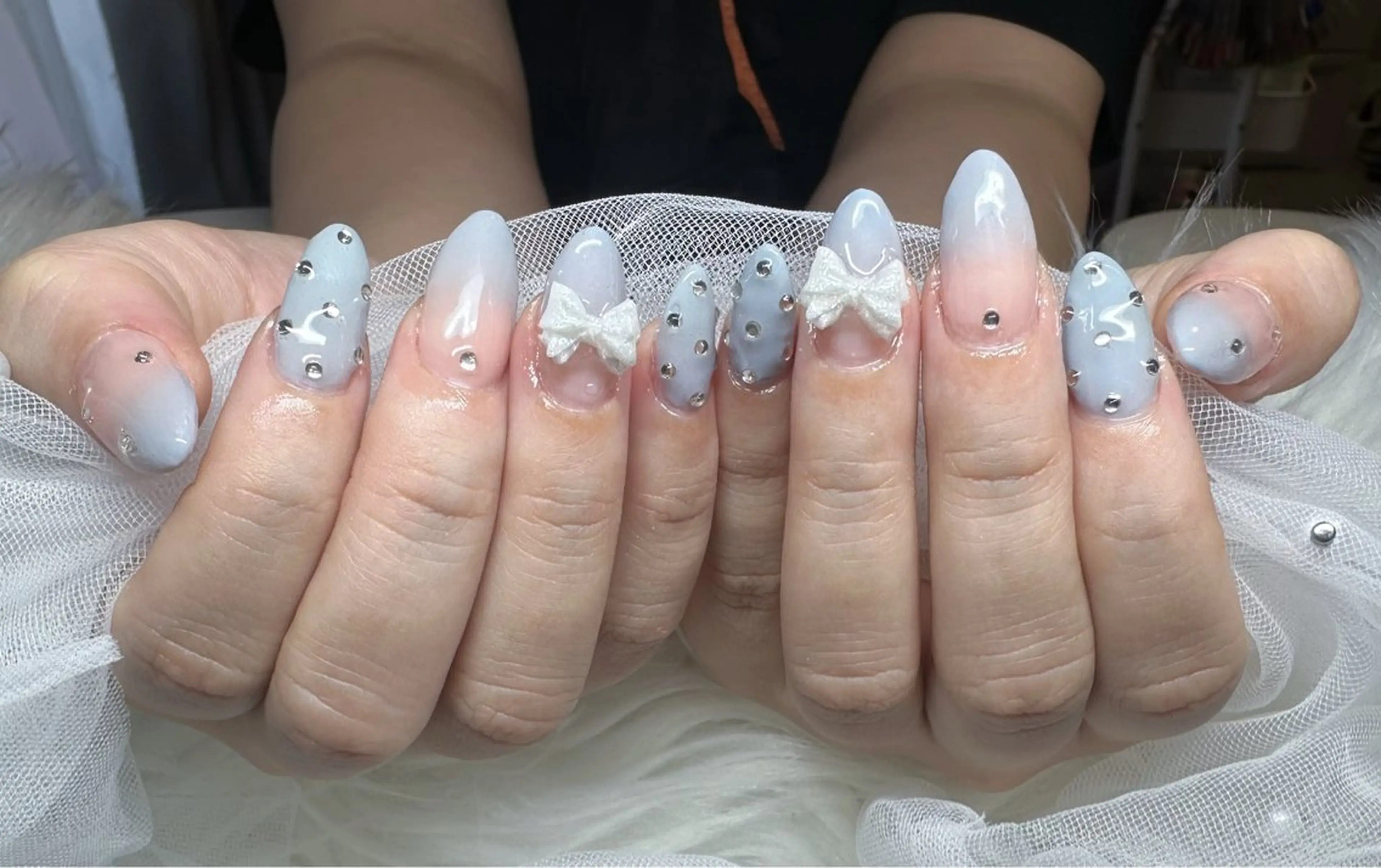 ネイル 持ち込み ハンドネイル Rave所属・touma Rinaのネイルデザイン