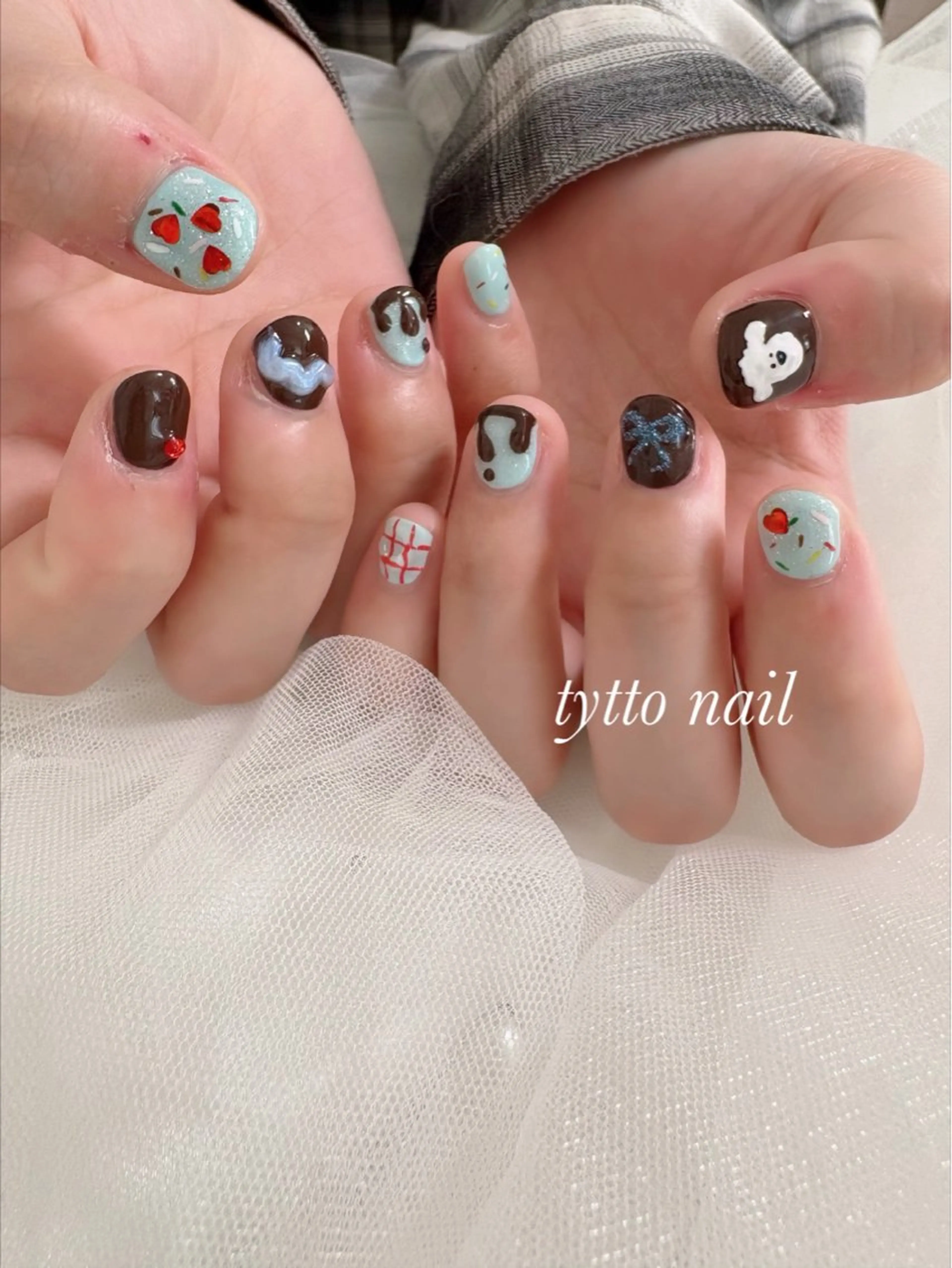 ネイル ハンドネイル tytto nail ❤︎‪‪eri‪‪のネイルデザイン