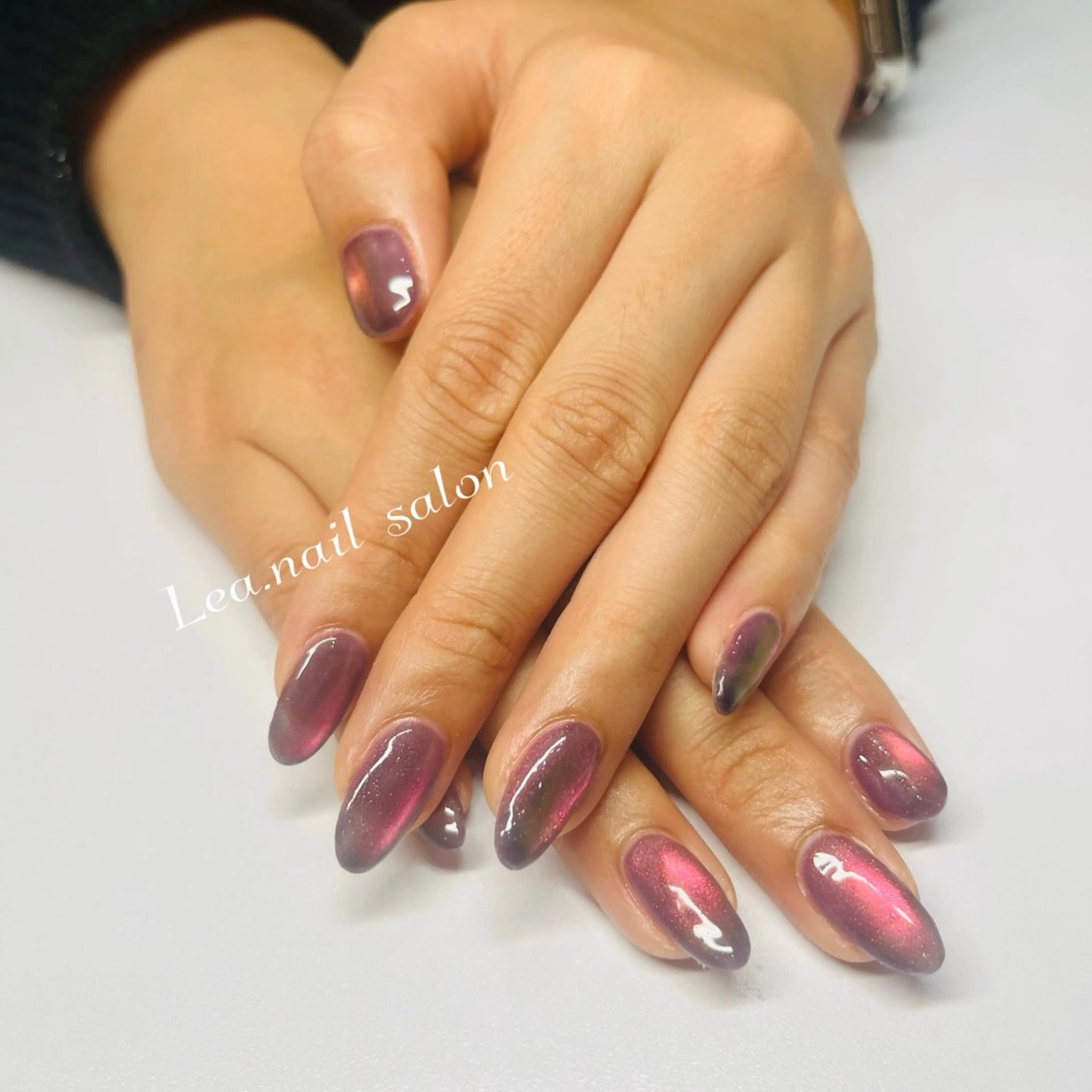 ネイル マグネットネイル Lea.nail salon所属・大波 万桜のネイルデザイン