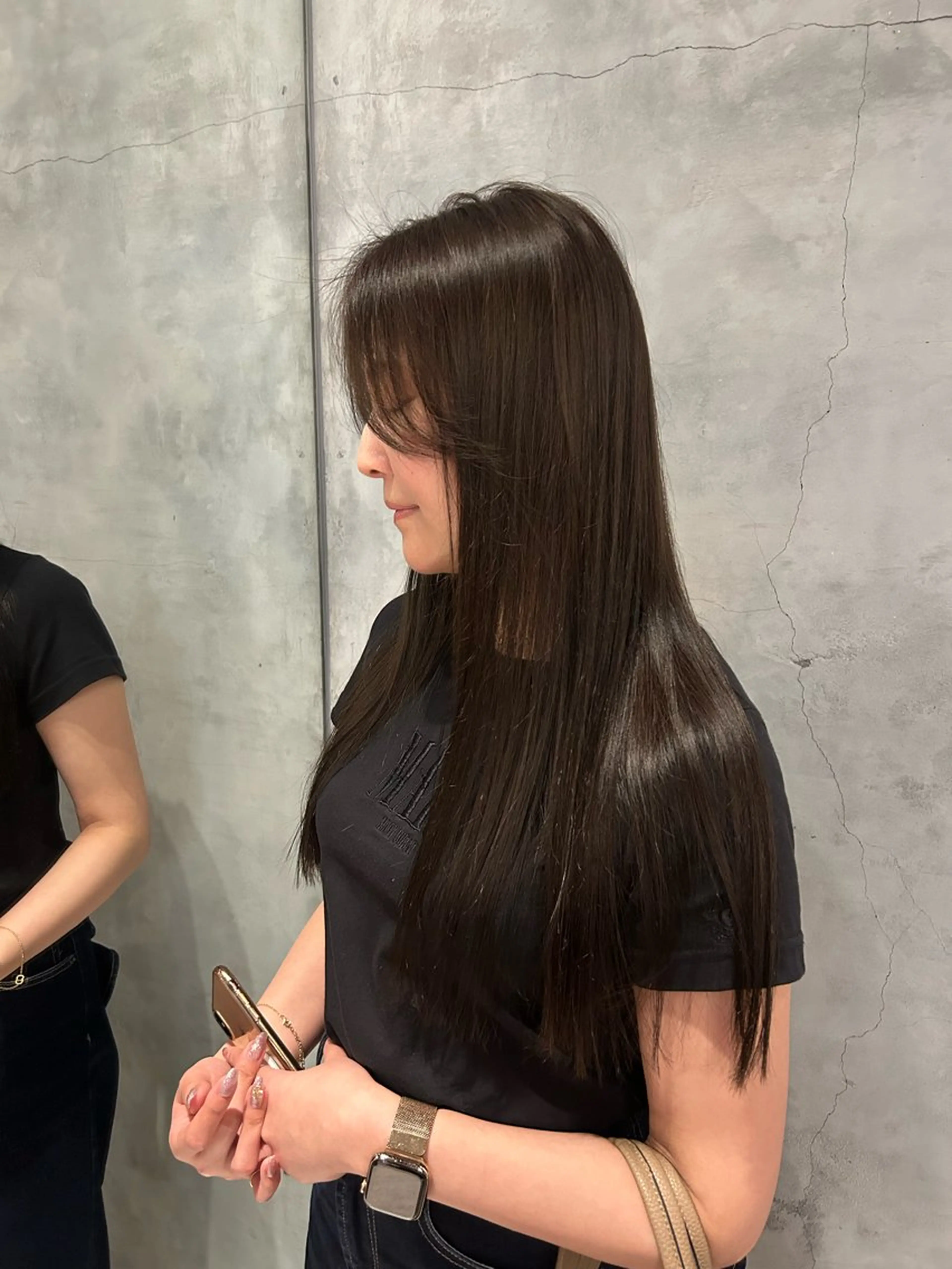 【💡12月限定伸びてきた方必見💡】サラサラ美髪縮毛矯正✨️＋補修髪質改善トリートメント🫧＋marbb付きの写真