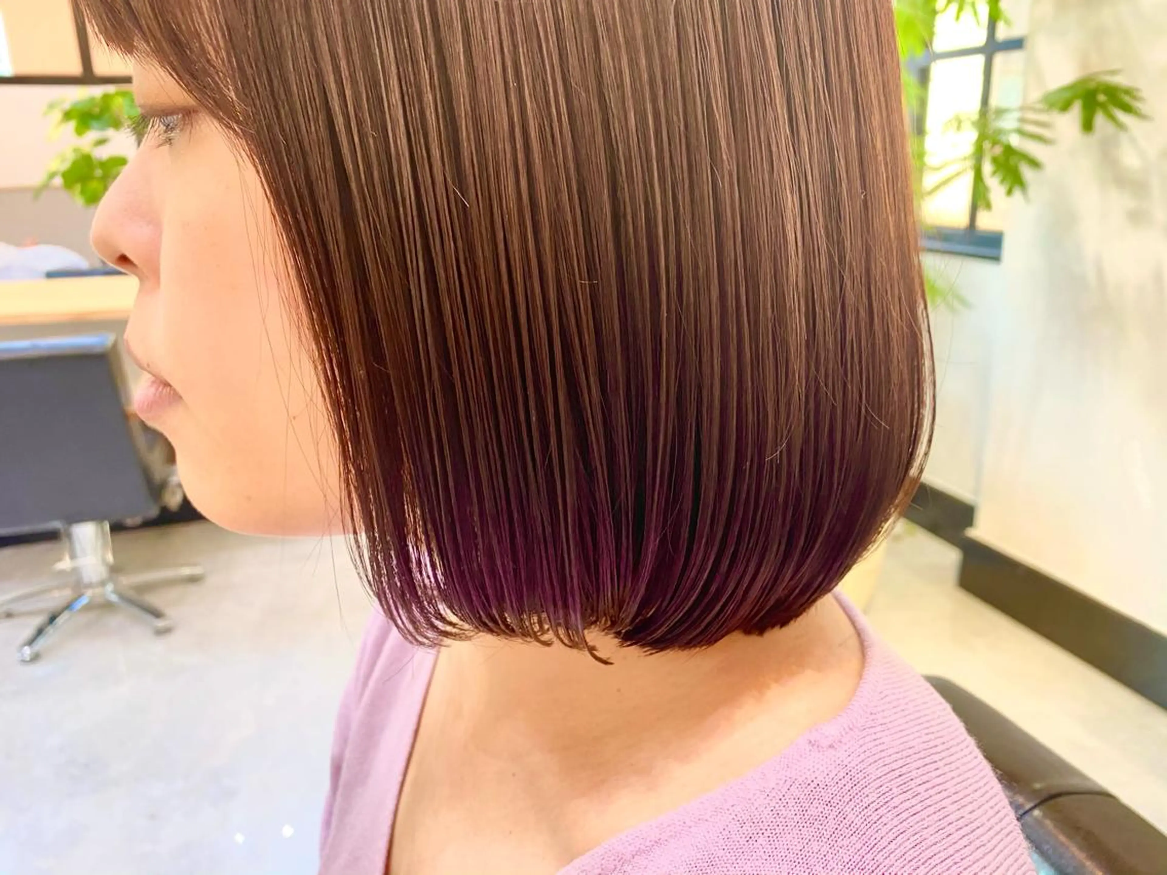 ミディアム カラー ボブ CARICIA🌱 masaeのヘアスタイル