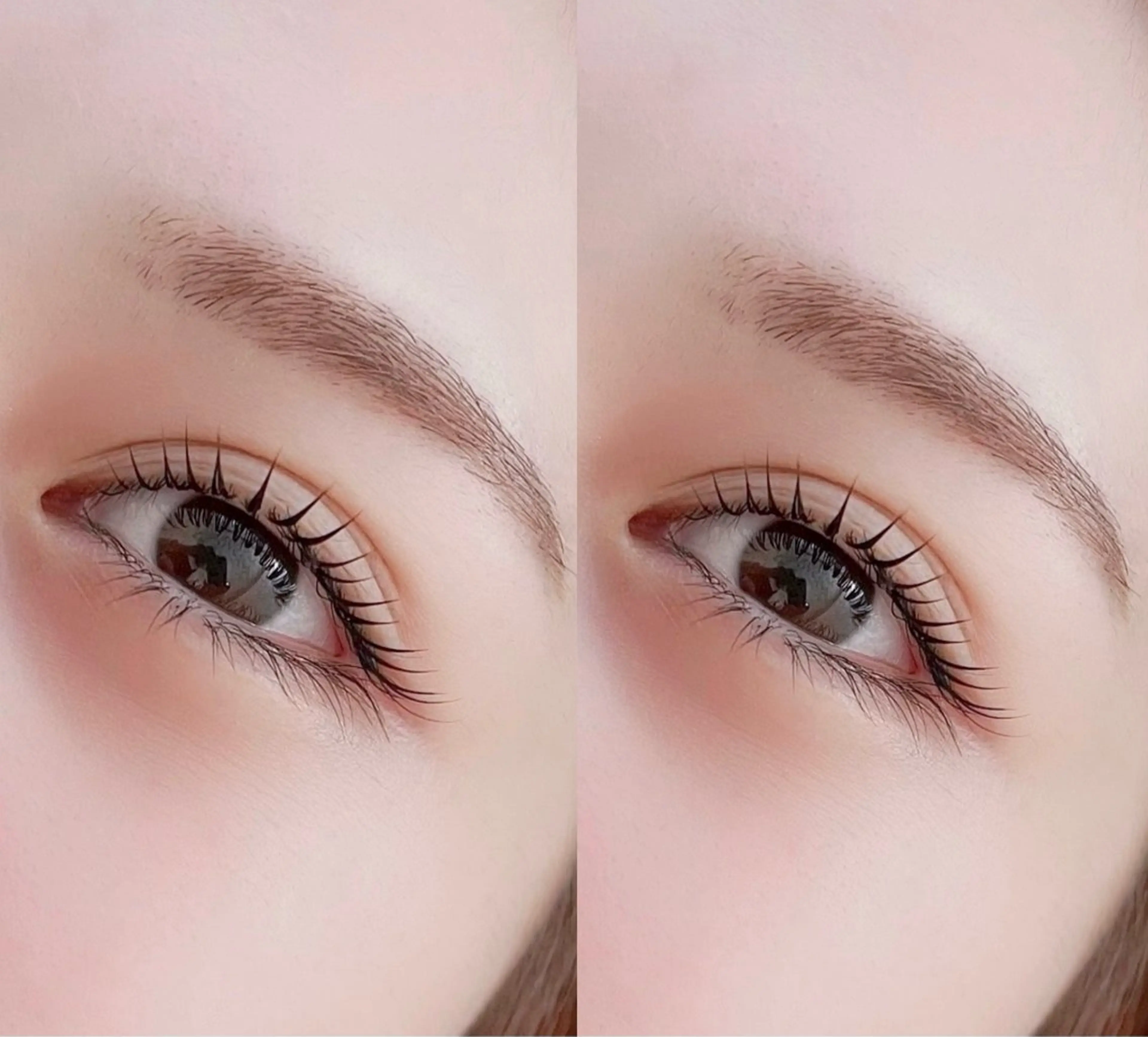 【再来】マツエクオフ＋デザインまつげパーマ上の写真
