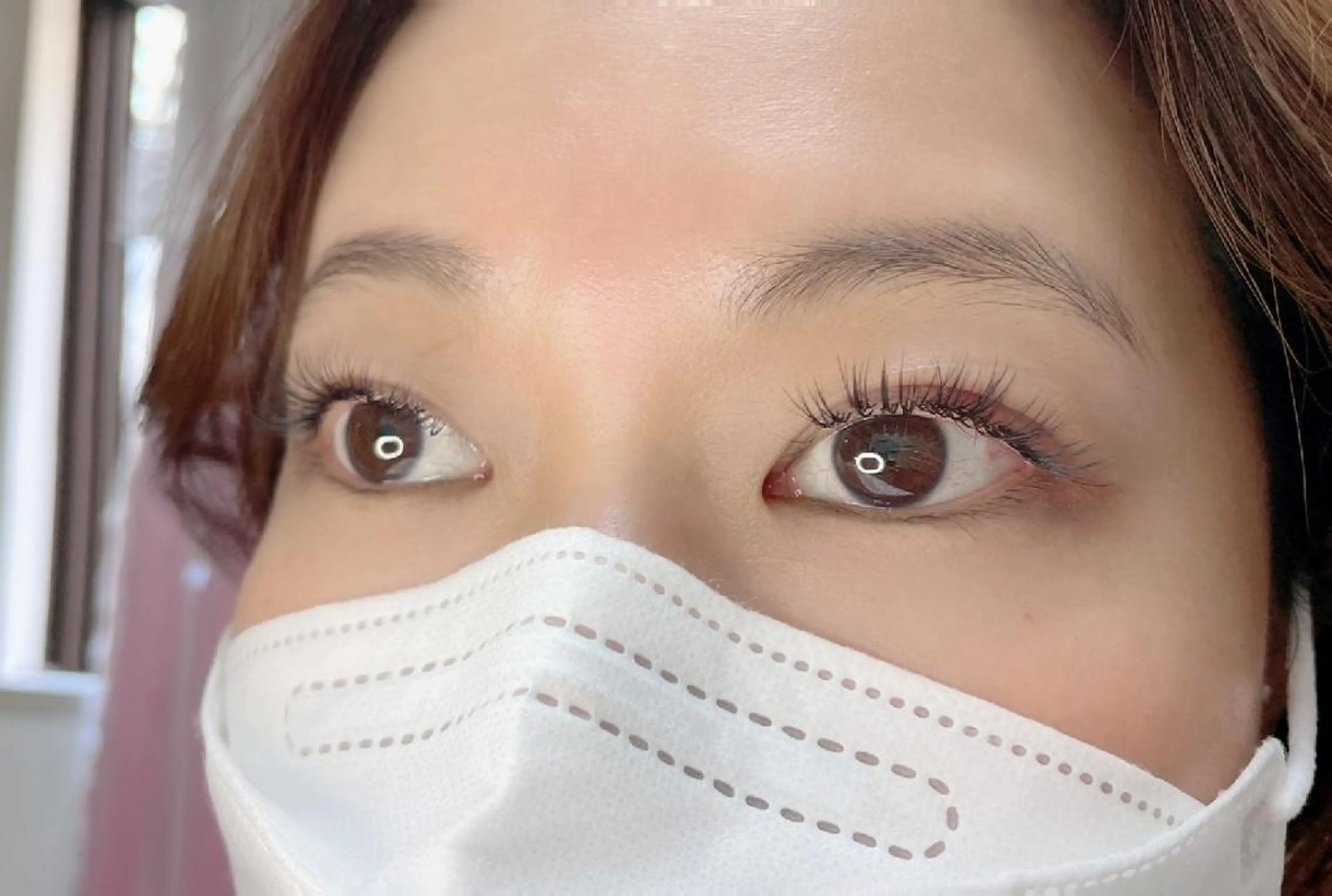 マツエク・マツパ 付け放題 バインドロック フラットラッシュ ナチュラル パリジェンヌラッシュリフト マツエク 吉岡 ゆうなのマツエク・マツパデザイン