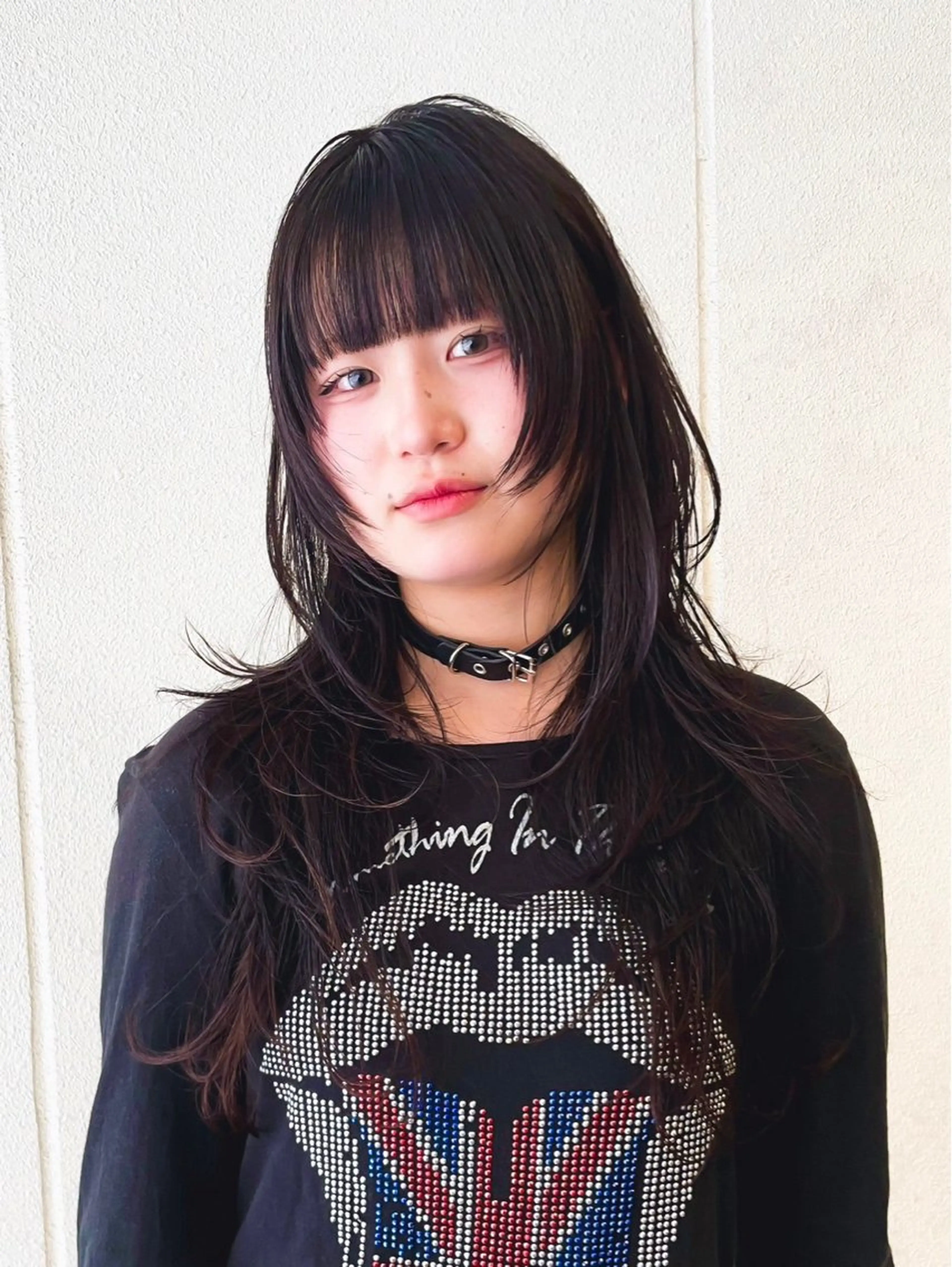 ロング カラー カット ヘアカラー トリートメント ハイトーン/ウルフ/ レイヤー/Asukaのヘアスタイル