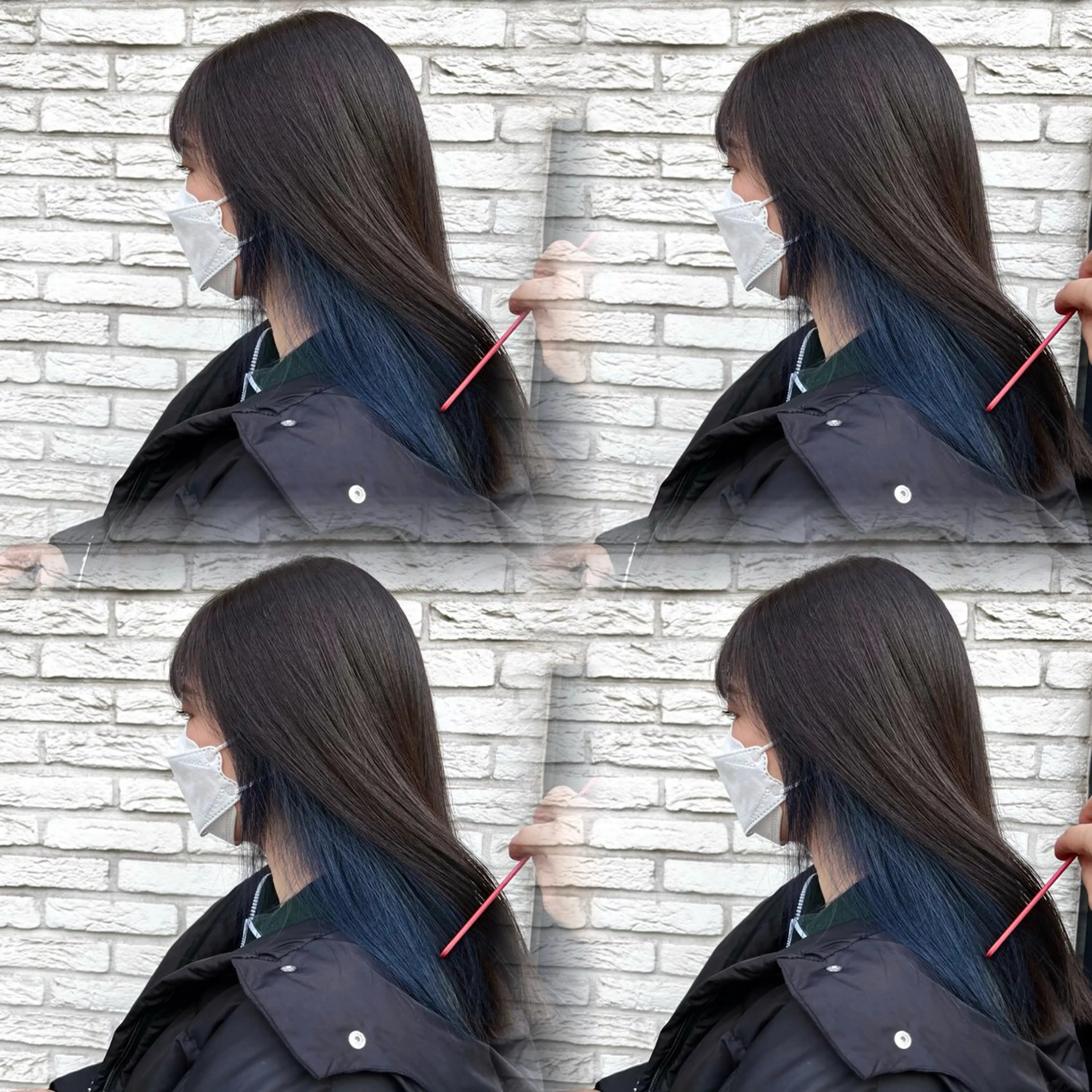 カラー カット ヘアカラー トリートメント 【艶髪】💐韓国風× 透明感💐深江裕稀のヘアスタイル