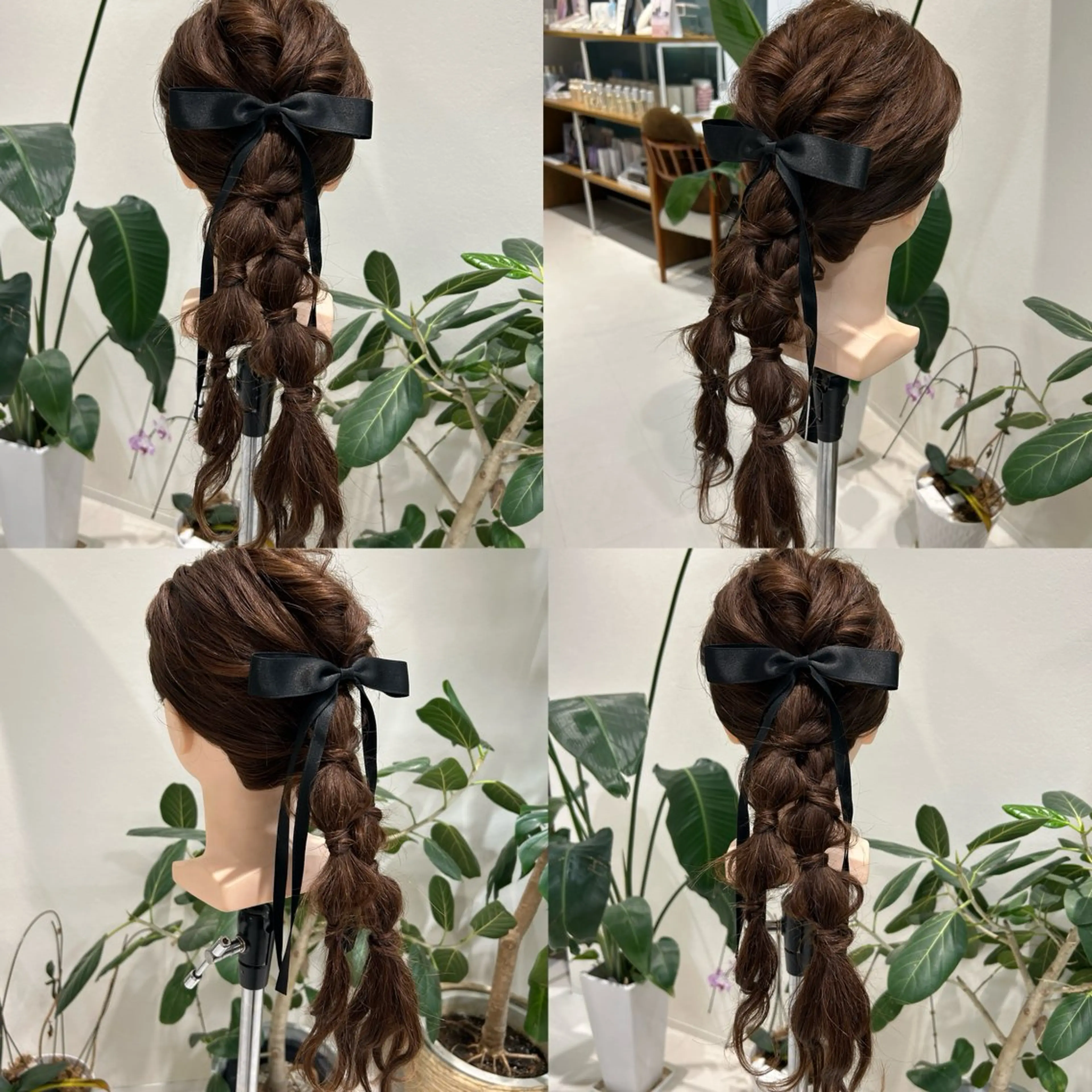 【この夏☀️🌻夏祭りや推しのイベントに🎶】ツインヘアアレンジスタイル💗💗の写真