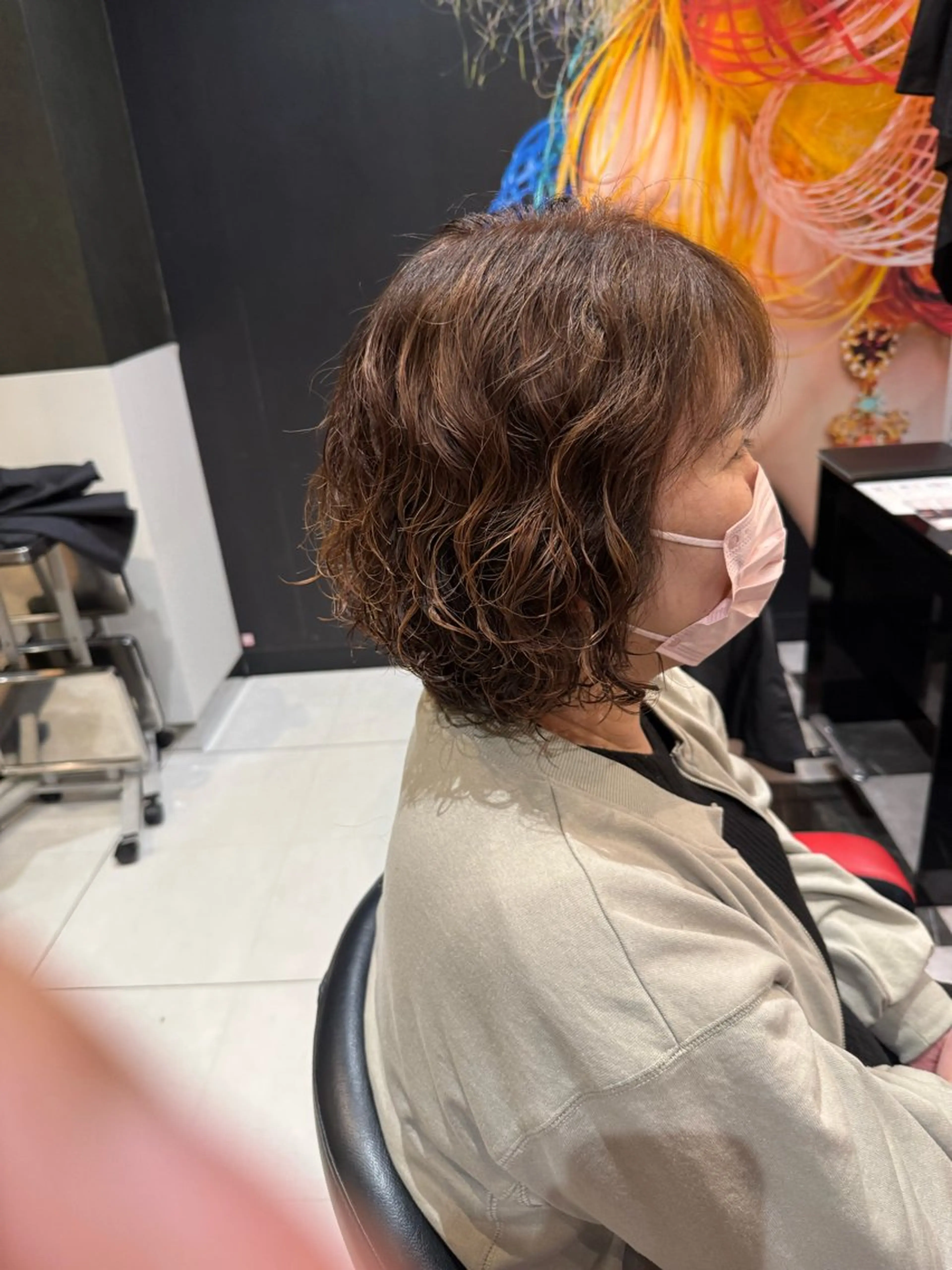 ショート カット パーマ トリートメント レディースモデル募集 /メンズパーマ/海斗のヘアスタイル