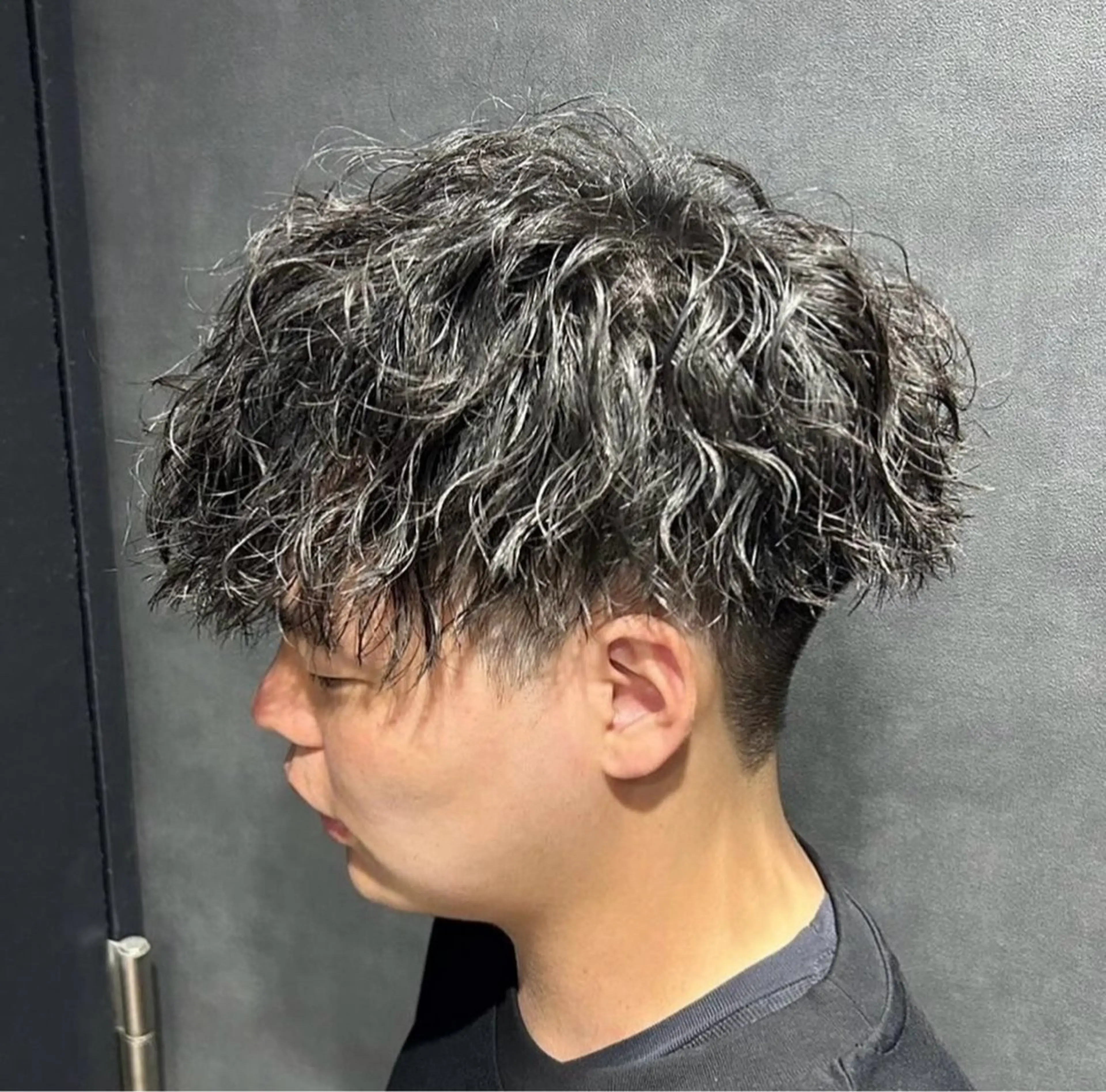 ショート パーマ メンズ 🖤Ayumi🖤 メンズ特化❤️‍🔥のヘアスタイル