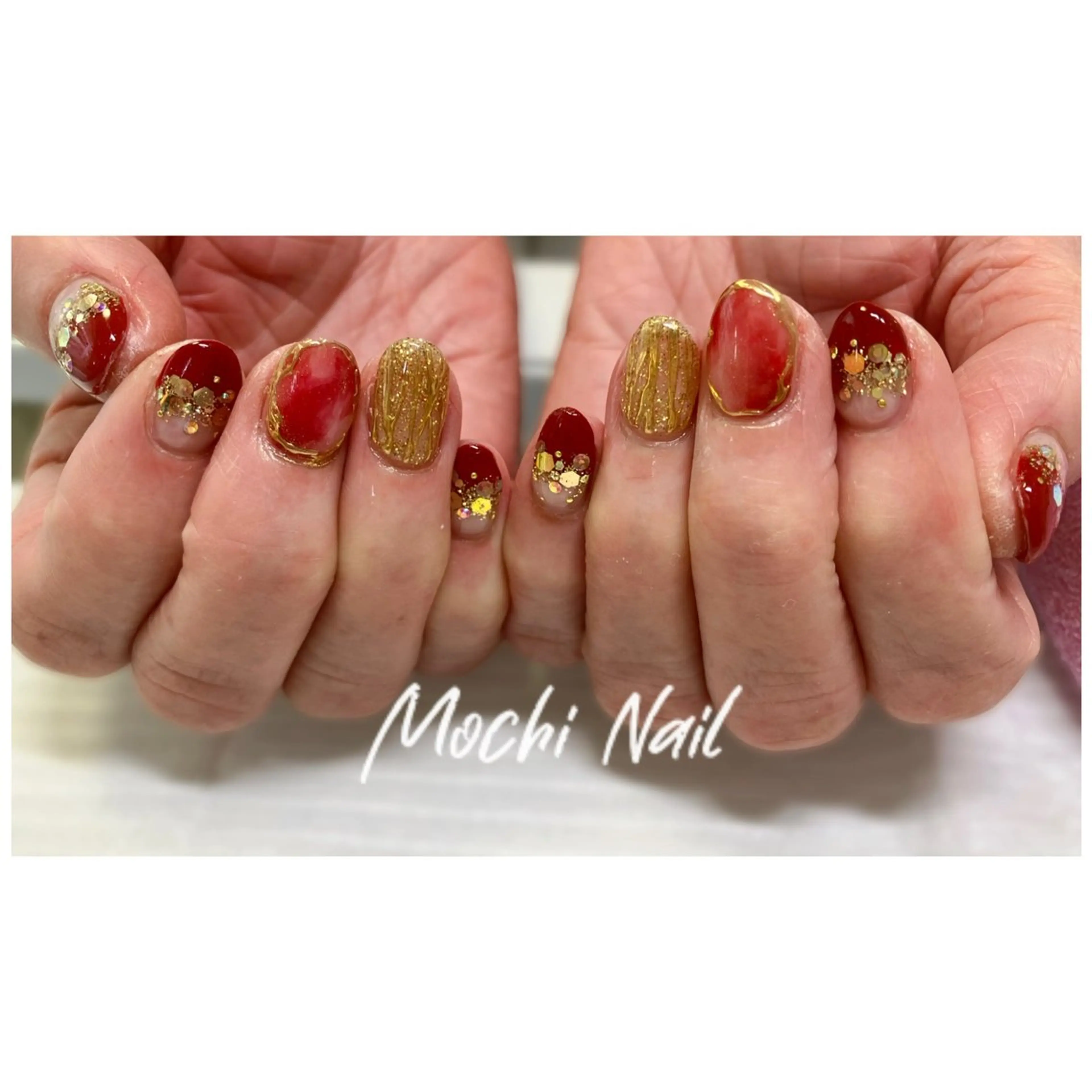 ネイル ハンドネイル Mochi Nailのネイルデザイン