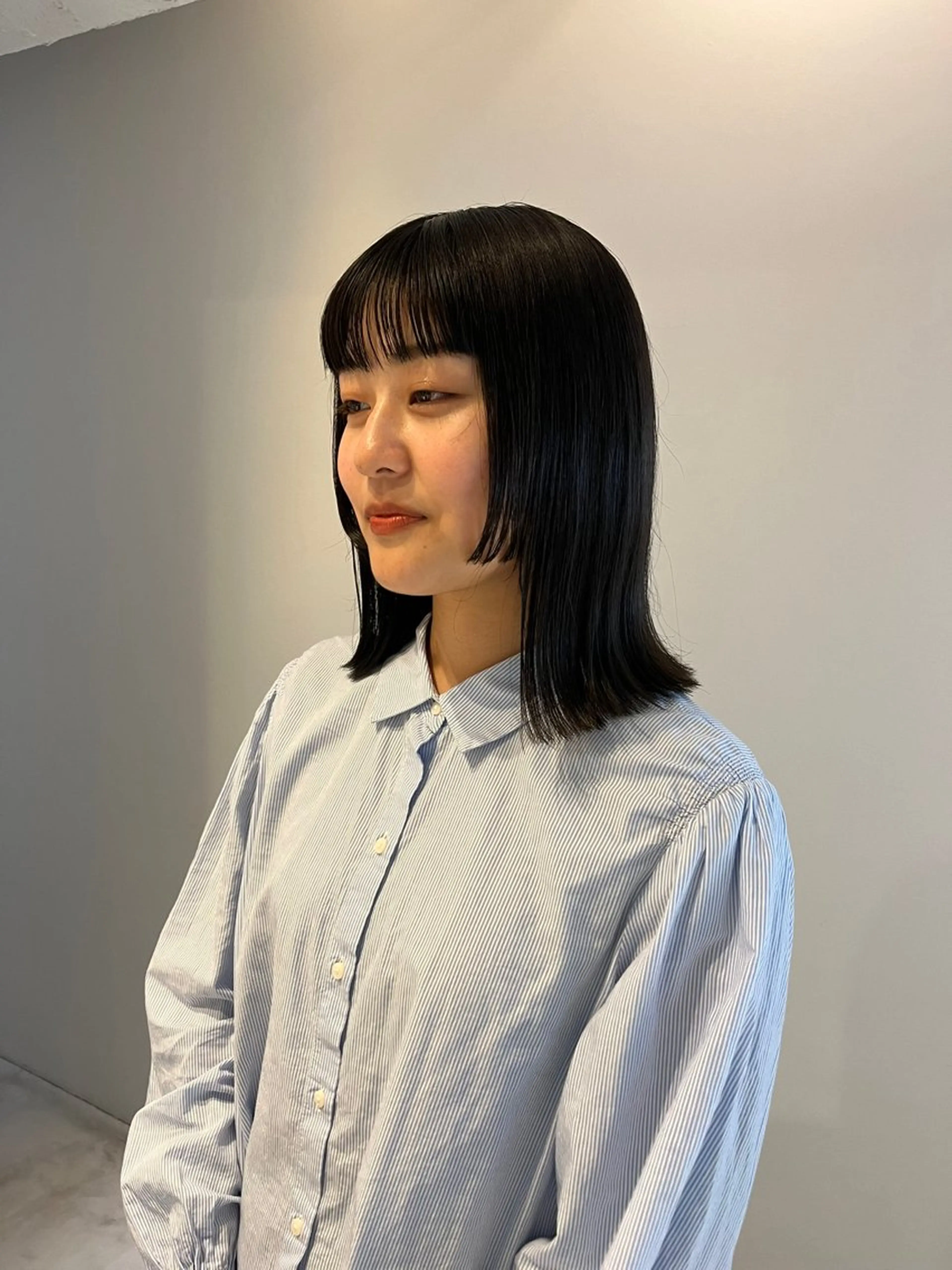 ミディアム ALLYS 渋谷店所属・最高級の艶のある カラーmei🎨のヘアスタイル