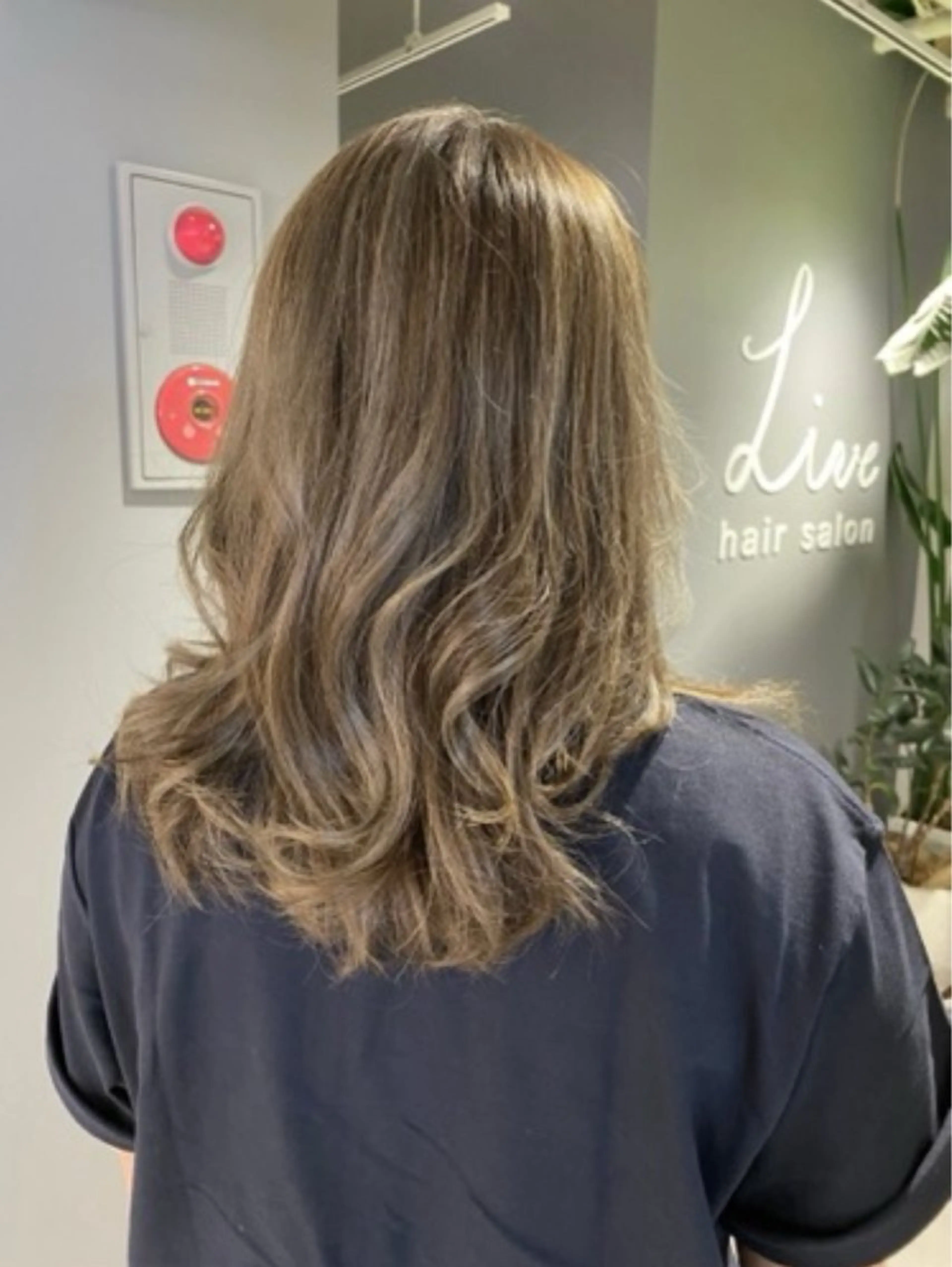 ロング カラー りせ 🧸𖤐久米川のヘアスタイル