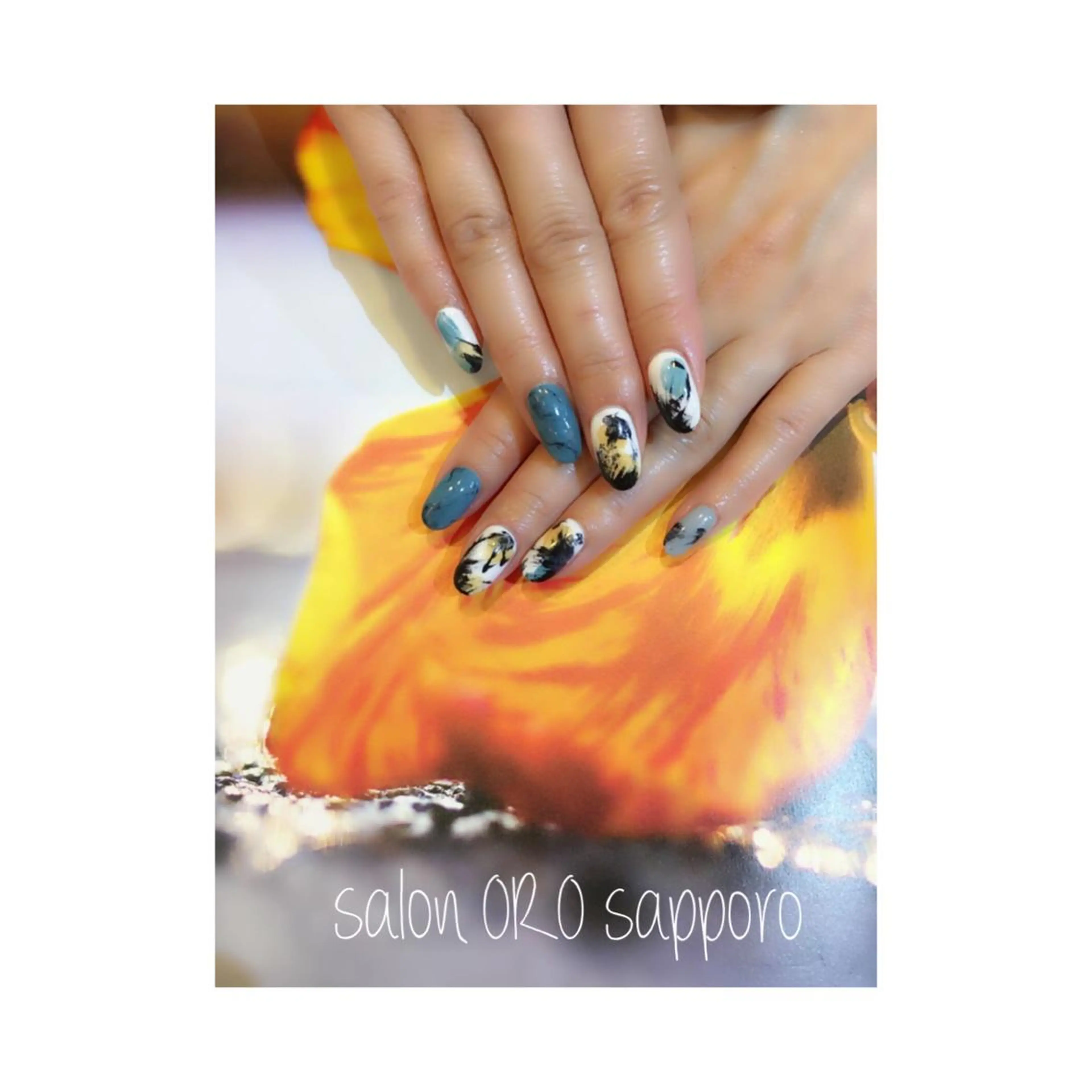 ネイル salon ORO sapporo所属・ORO 石井 香織のネイルデザイン