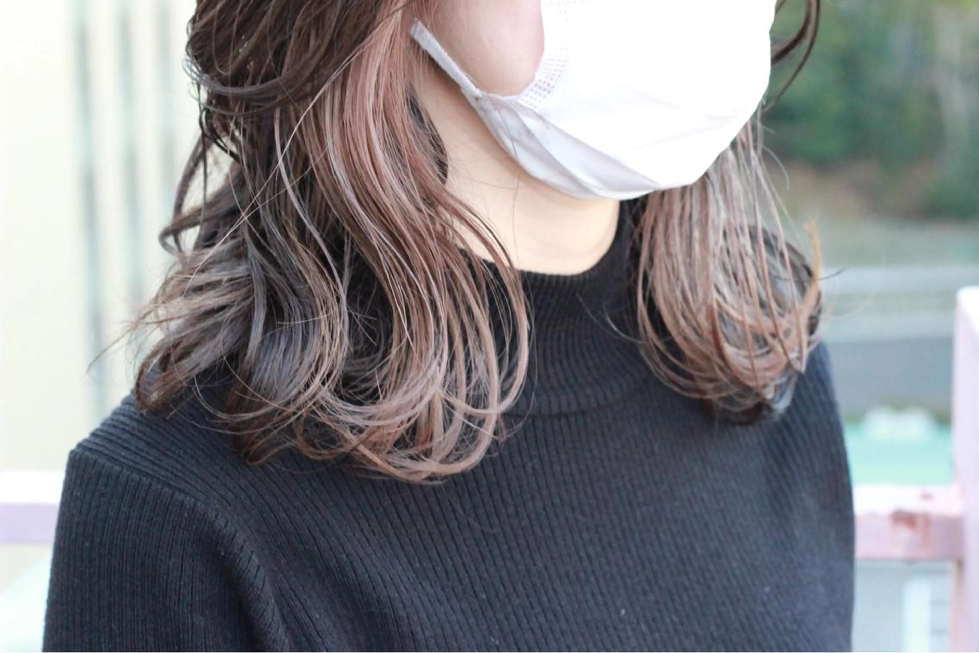 ミディアム カラー ベージュカラー カット ヘアカラー トリートメント Viage （ビアージュ）のヘアスタイル