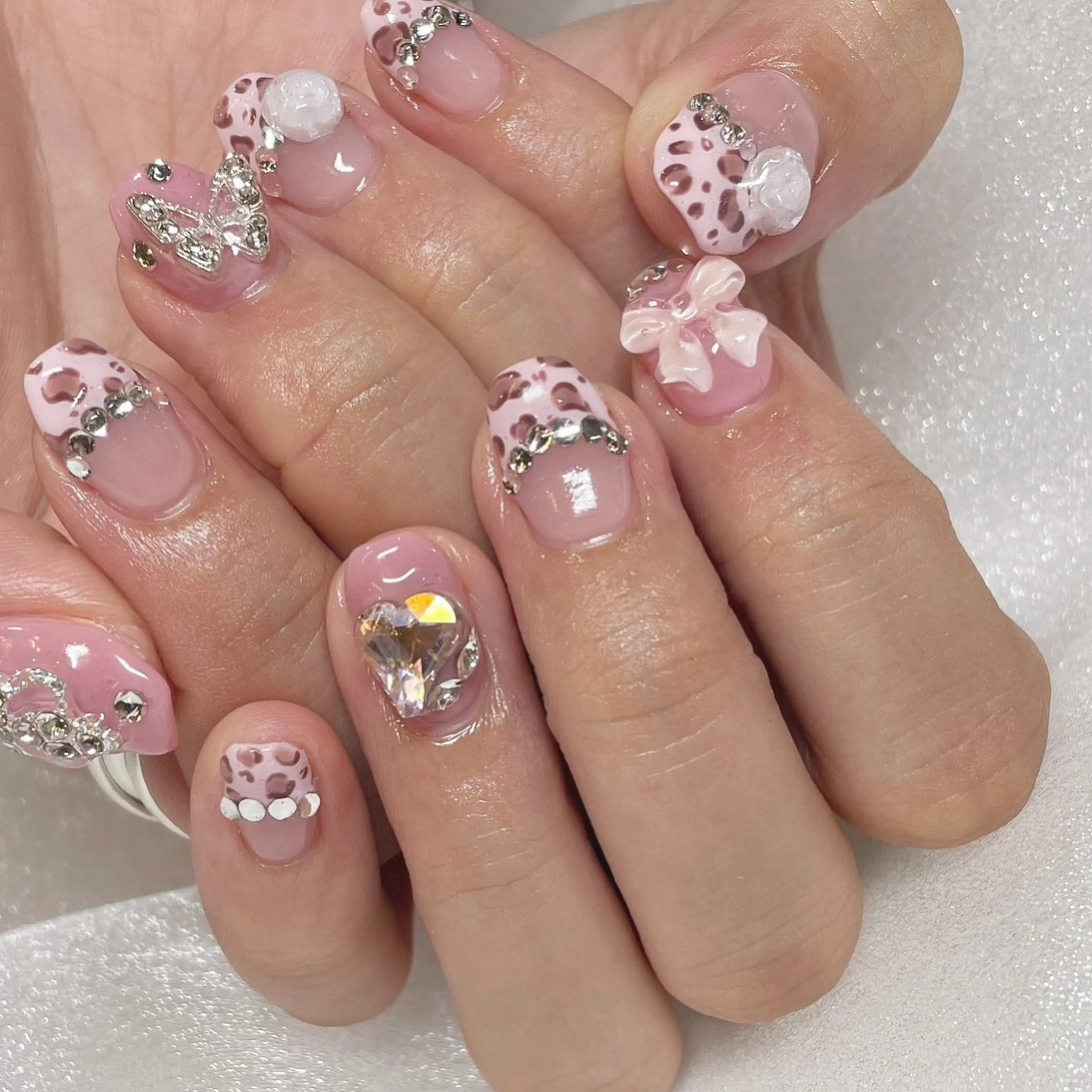 ネイル ストーンネイル ハンドネイル Tsukahara 🌷仙台PARCOのネイルデザイン