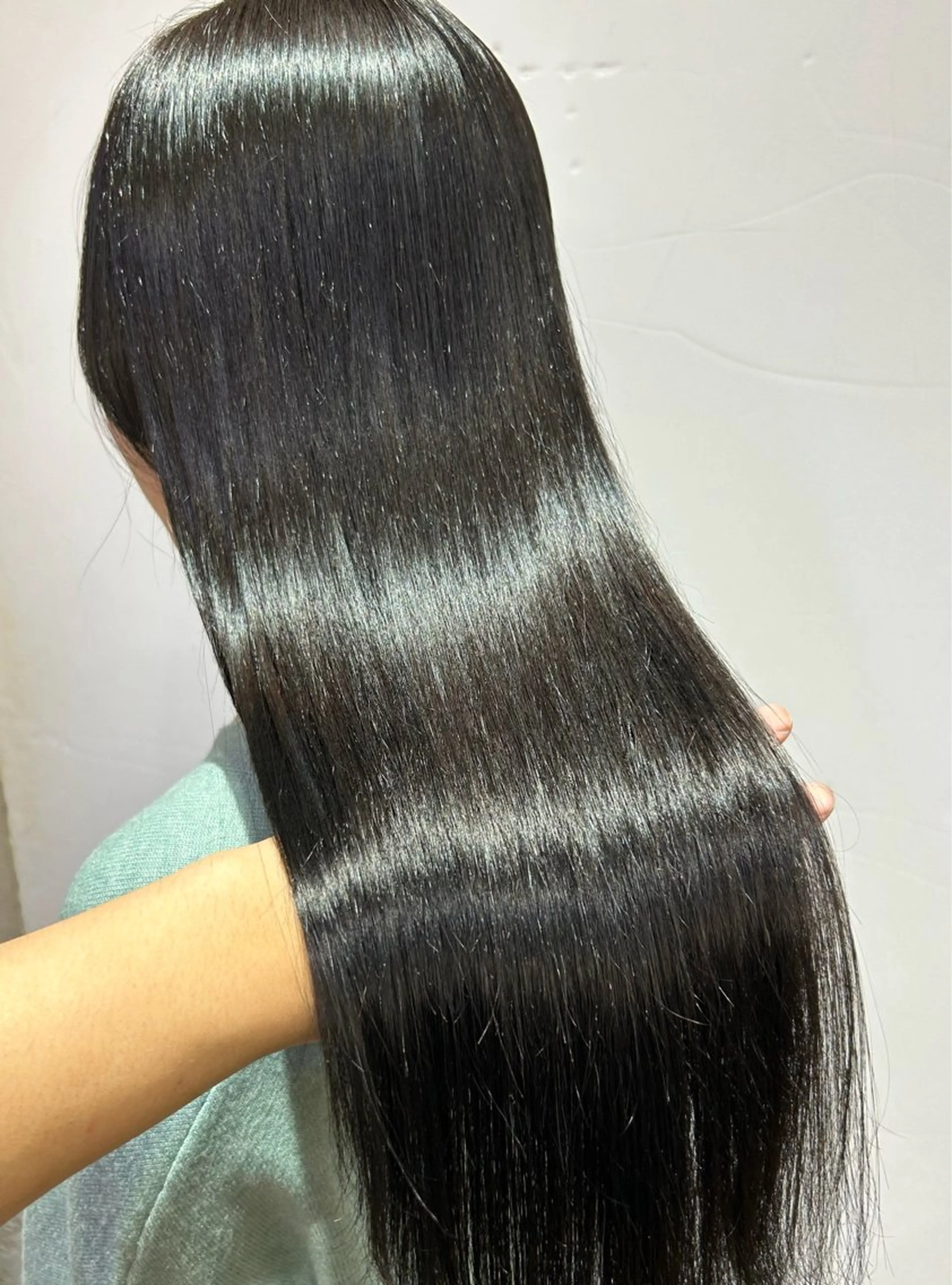 ロング カラー パーマ カット ヘアカラー トリートメント 新宿✨顔周りカット 韓国ヘア/坂本亜裟海のヘアスタイル