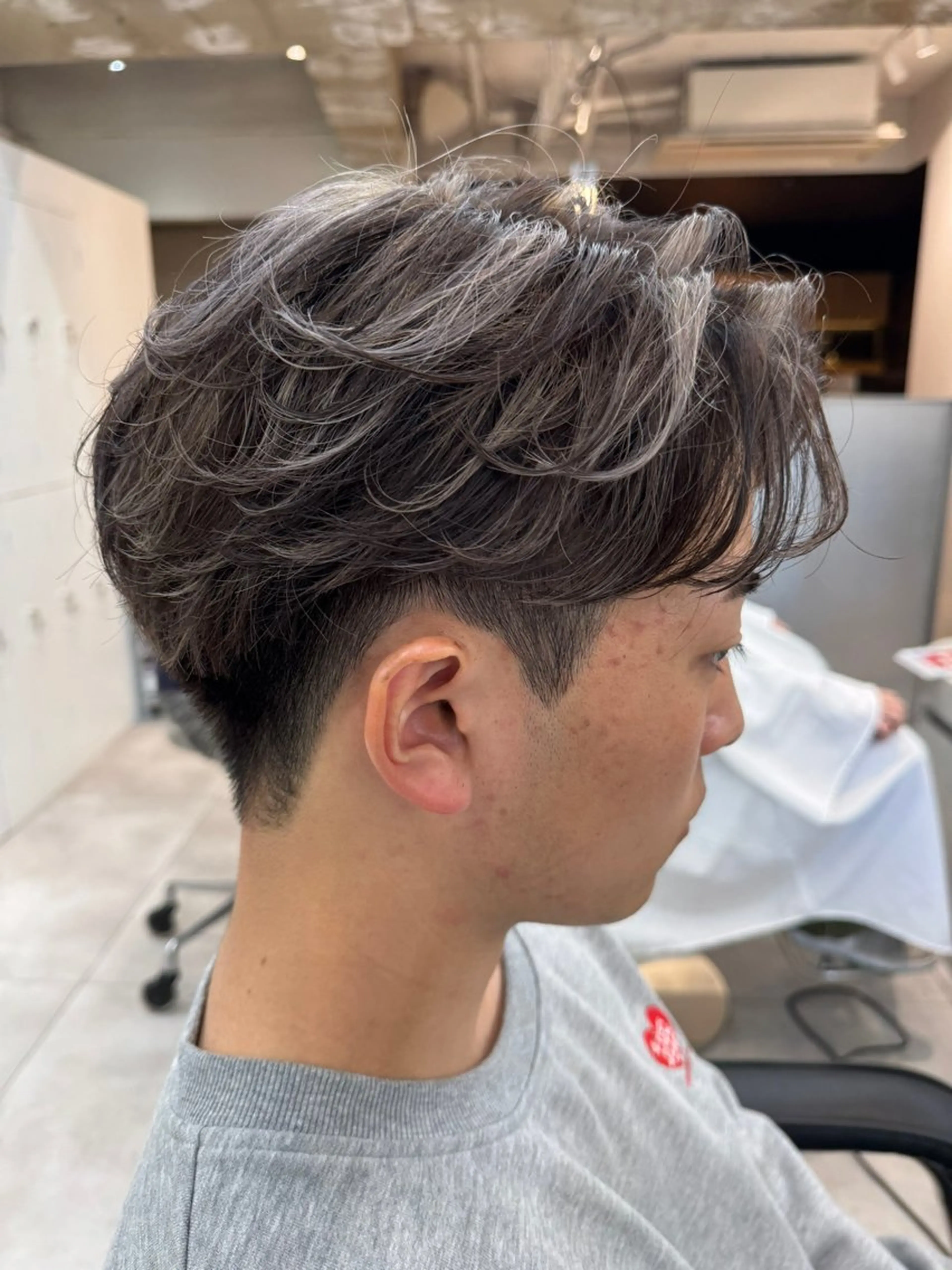 パーマ メンズ メンズパーマ カット ヘアカラー 大宮メンズ特化/パー マ職人/小川藍人のヘアスタイル