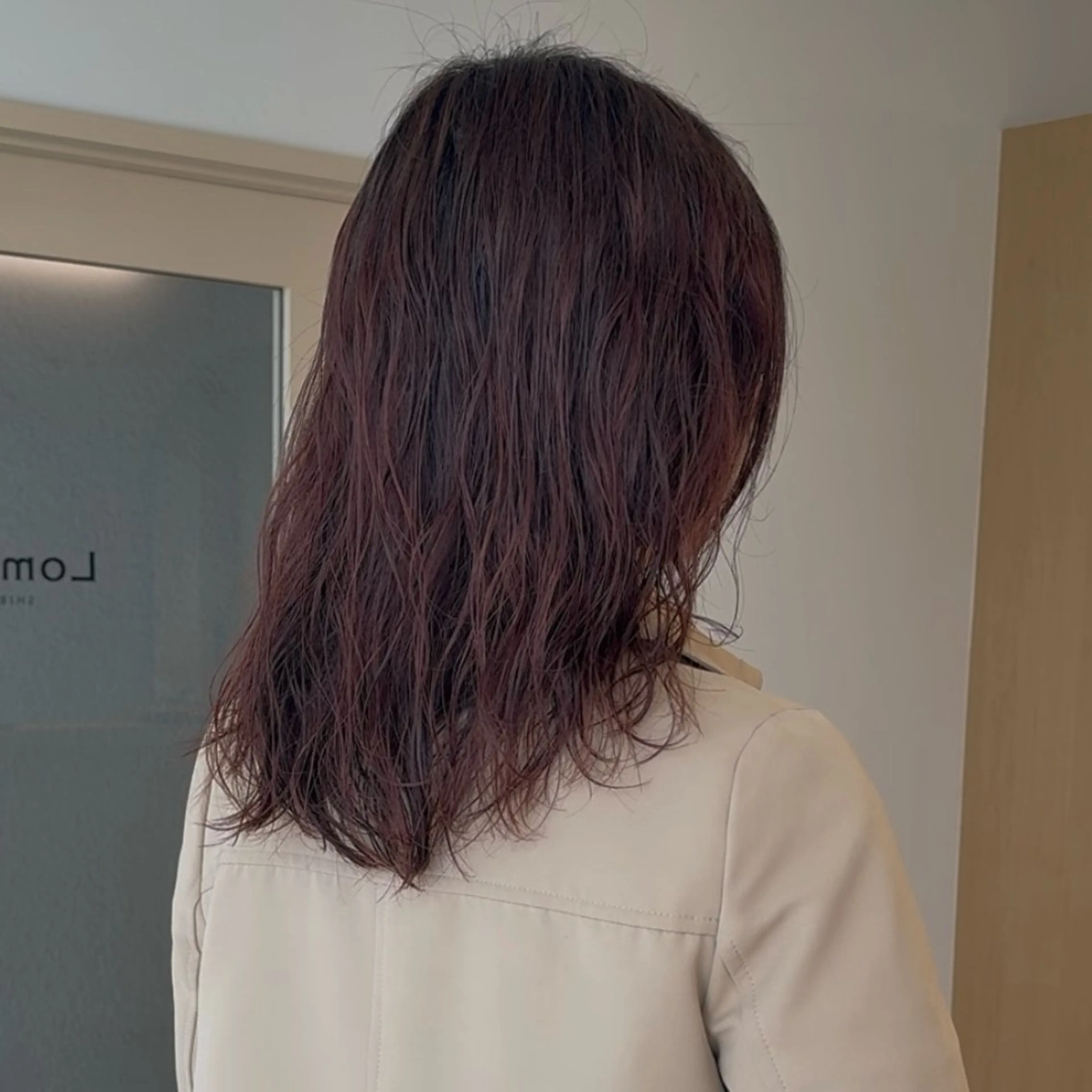 ミディアム カラー パーマ noa/ 渋谷のヘアスタイル