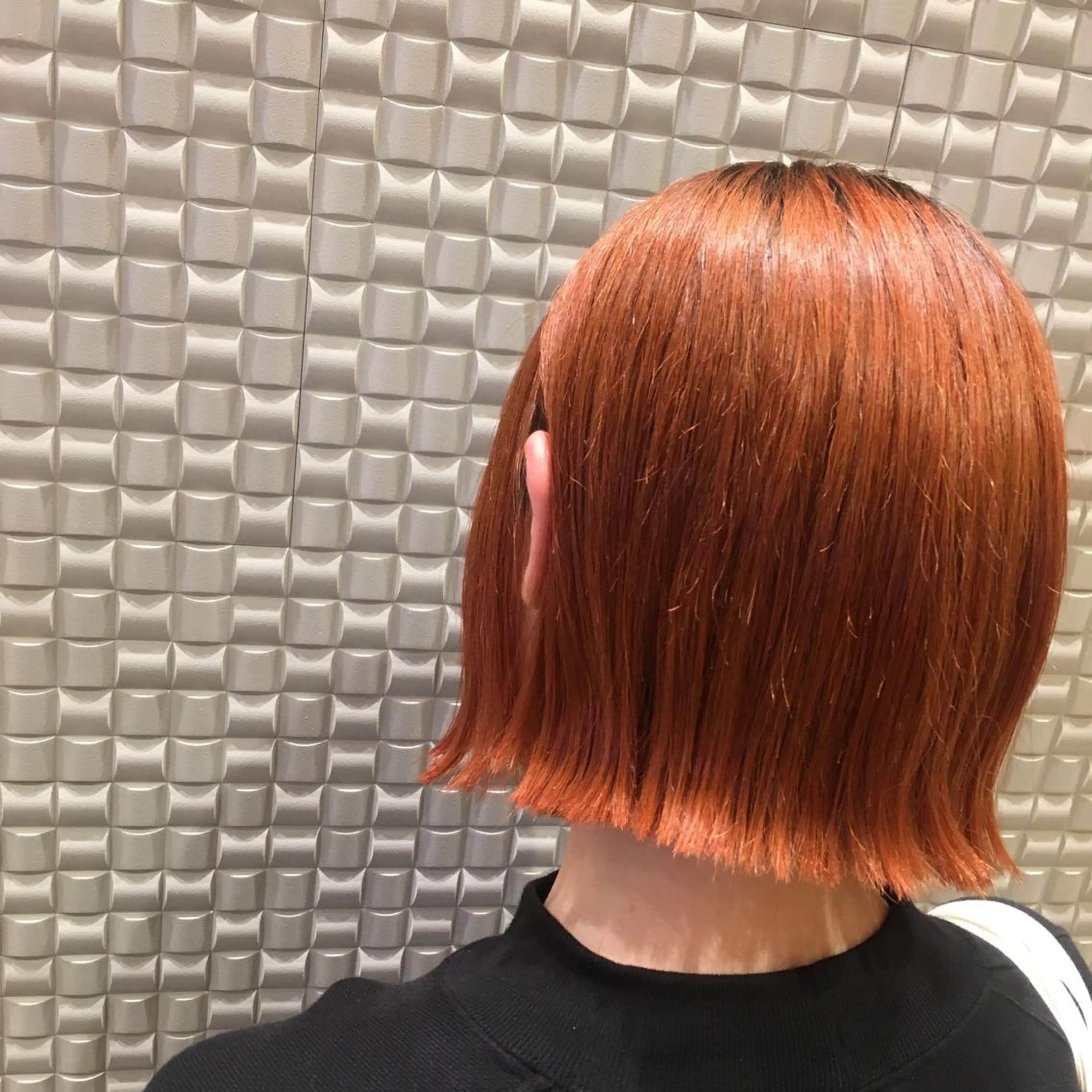 ショート カラー ブリーチ ボブ カット ヘアカラー トリートメント scene.池袋所属・scene. haraのヘアスタイル