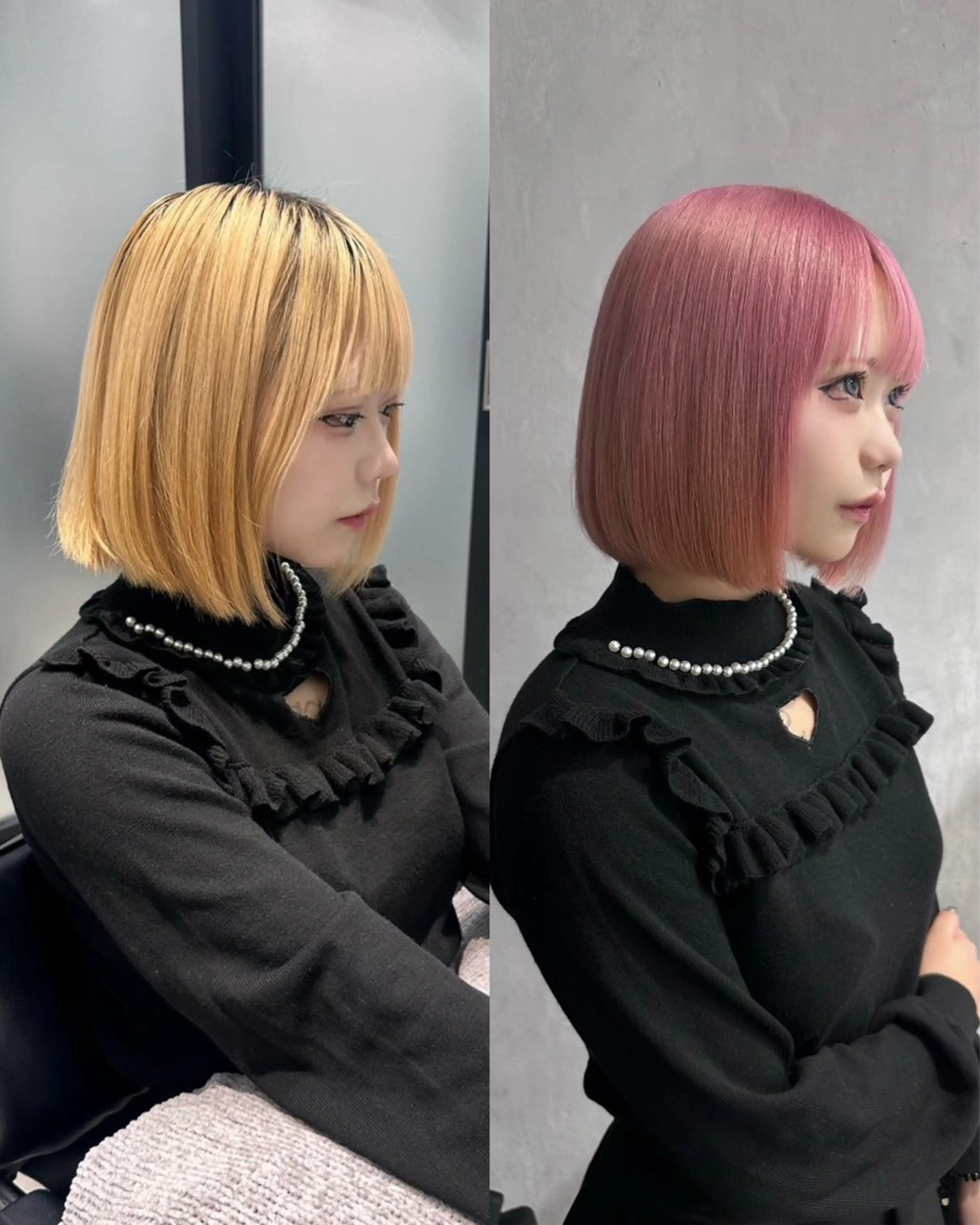 カラー＋髪質改善トリートメントの写真