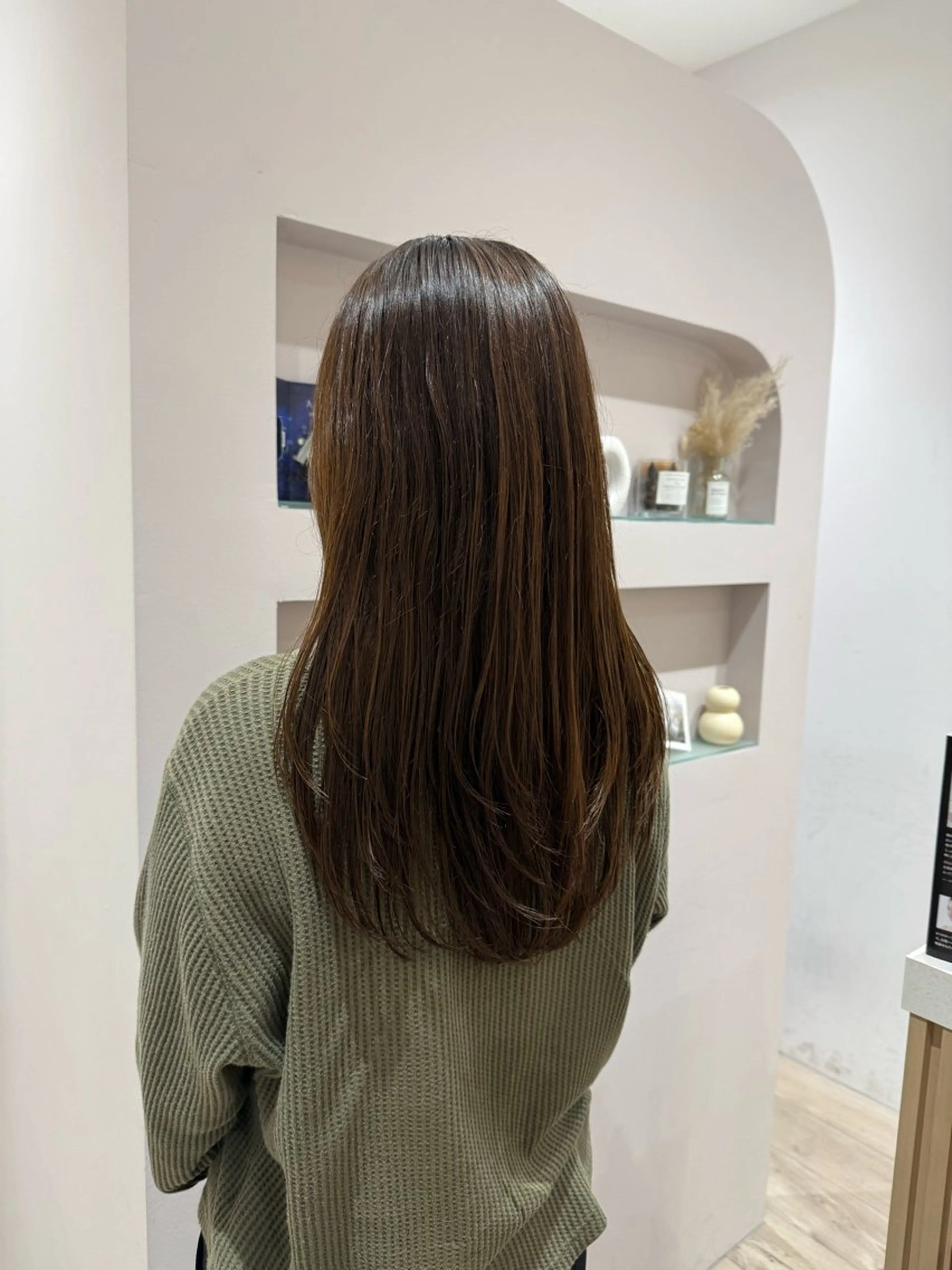 ロング レイヤーカット RosierBlue 工藤のヘアスタイル