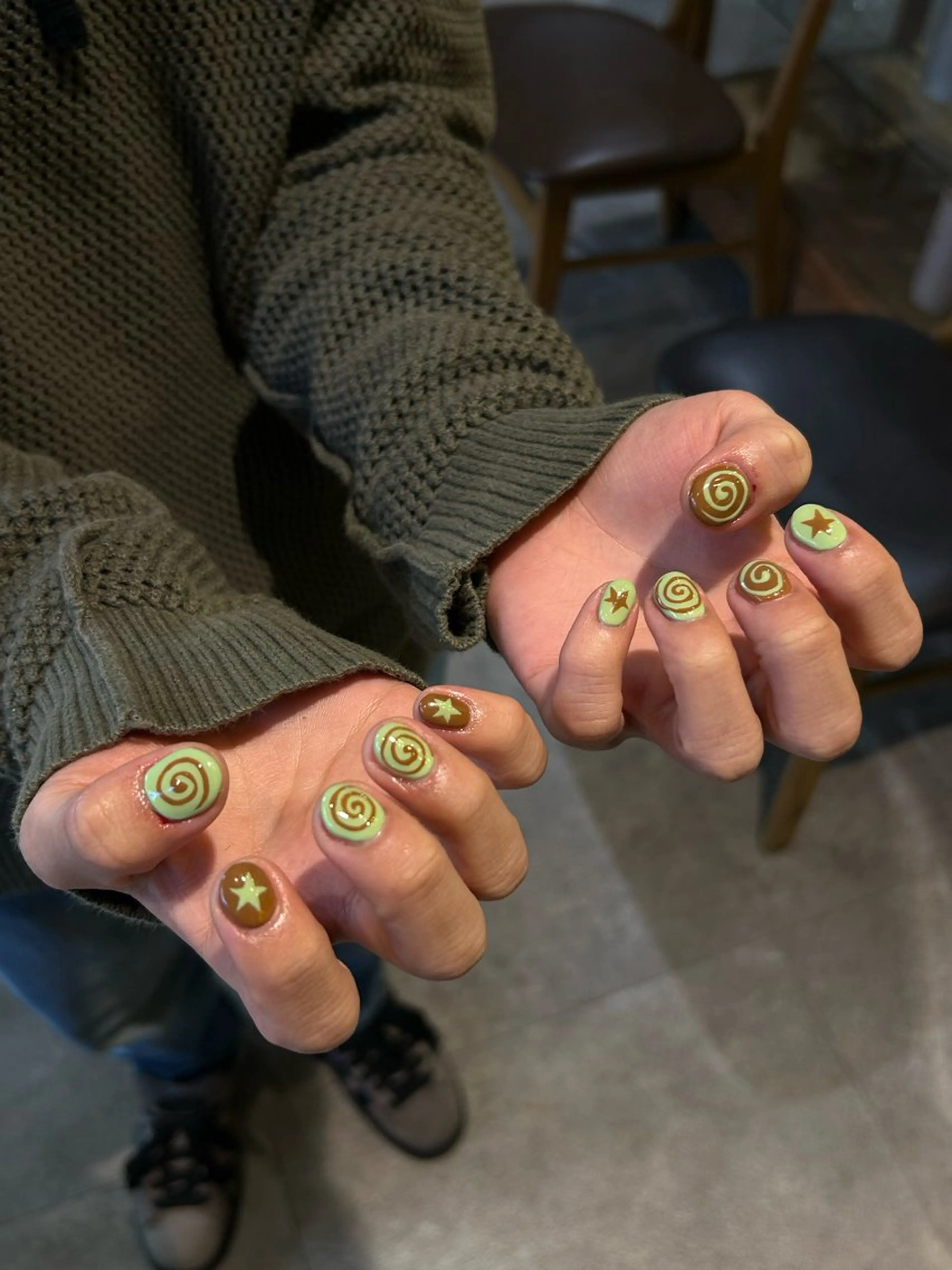 メンズ ネイル ハンドネイル ᗰIᖇᗩ🍓★ ᑎᗩIᒪのヘアスタイル