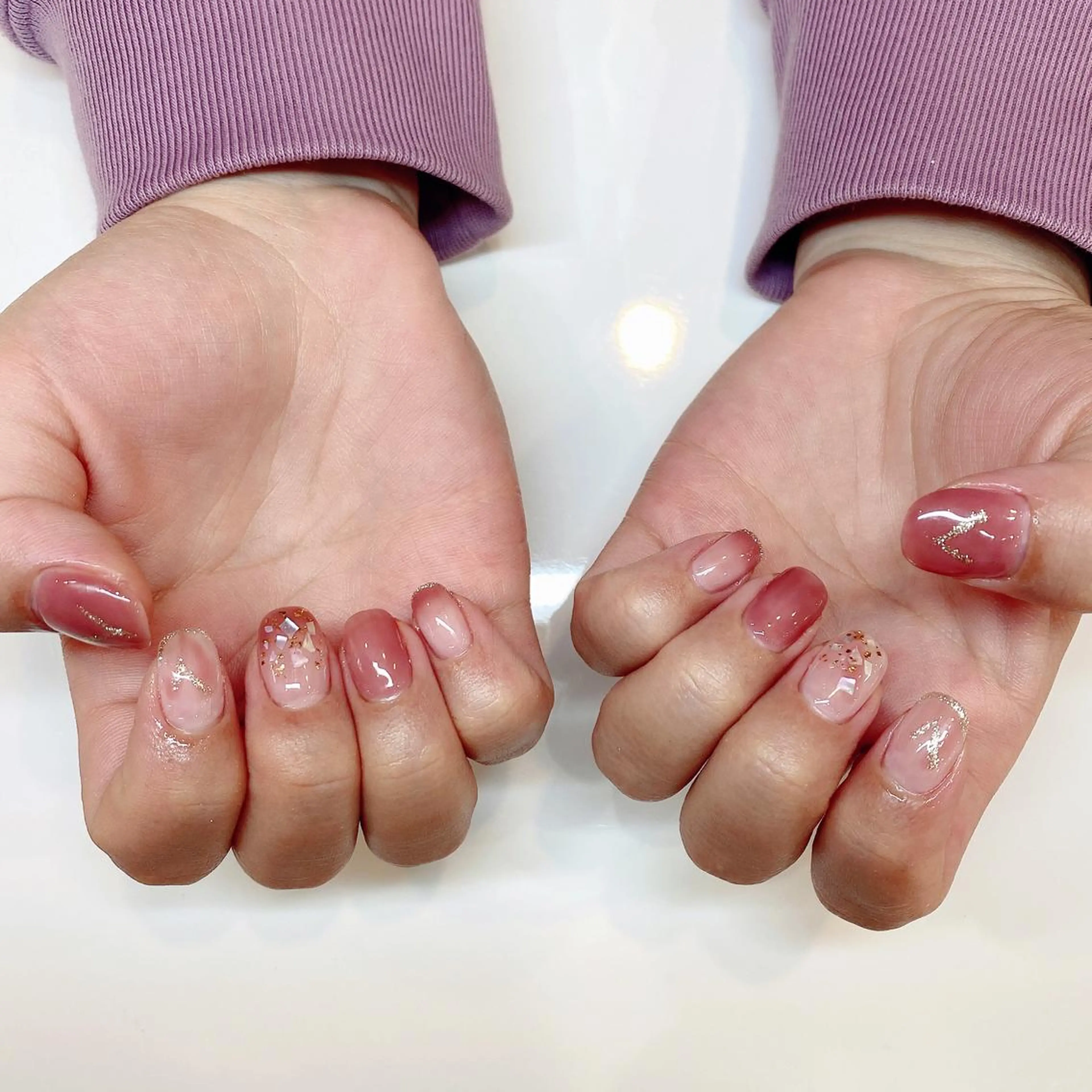 ネイル ハンドネイル Elsias 詩織のマツエク・マツパデザイン