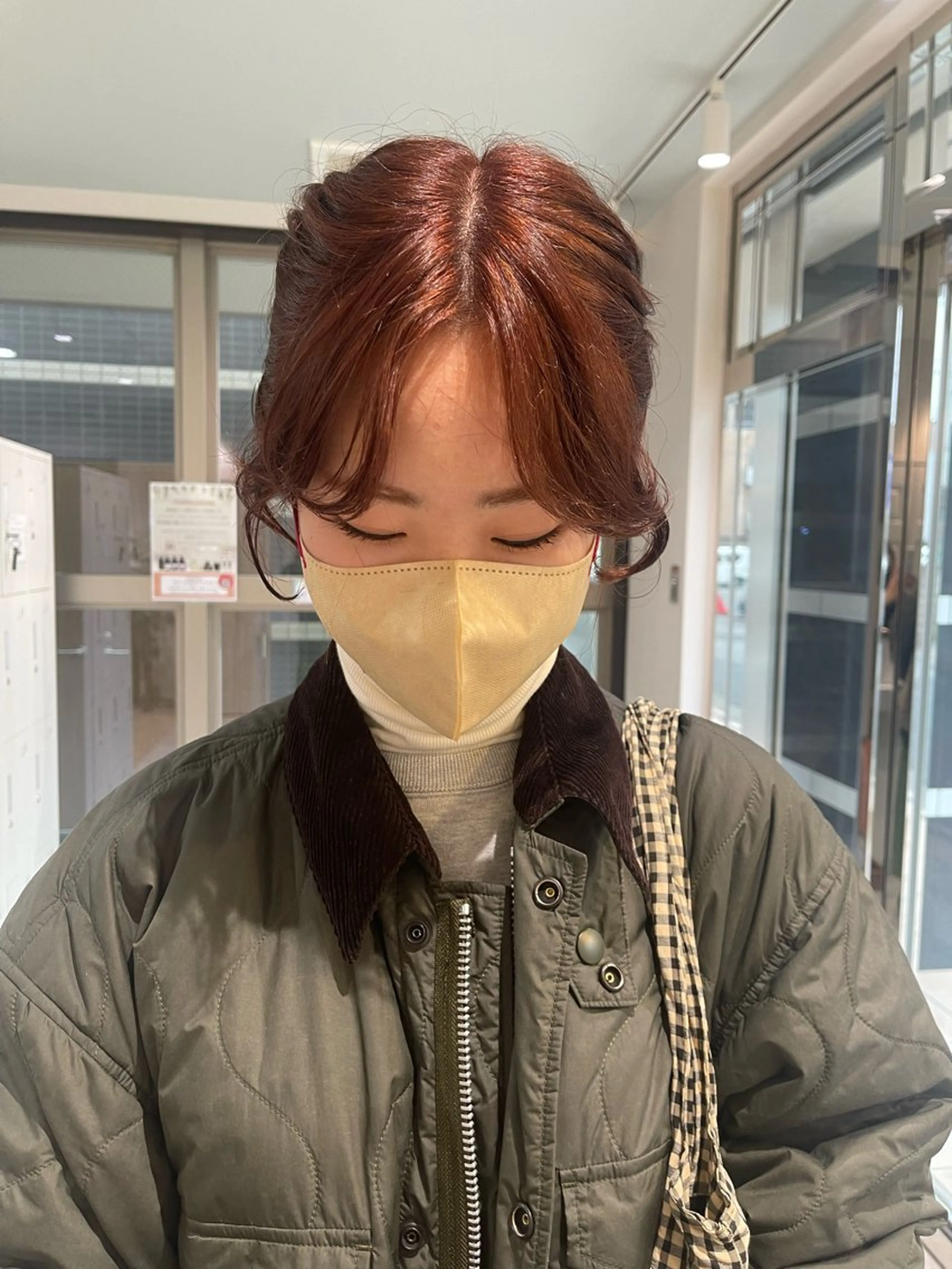 カラー ヘアアレンジ ブリーチ ブラウンカラー ダブルカラー ブリーチなしカラー ピンクカラー カット ヘアカラー * 透明感カラー c h i h o *のヘアスタイル