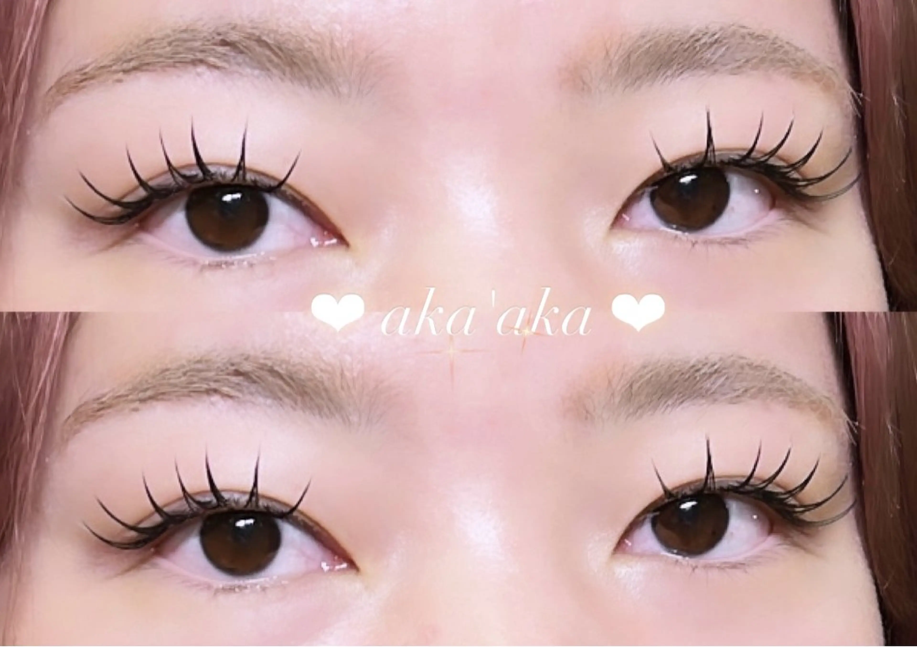 マツエク・マツパ aka'aka ウチキのマツエク・マツパデザイン