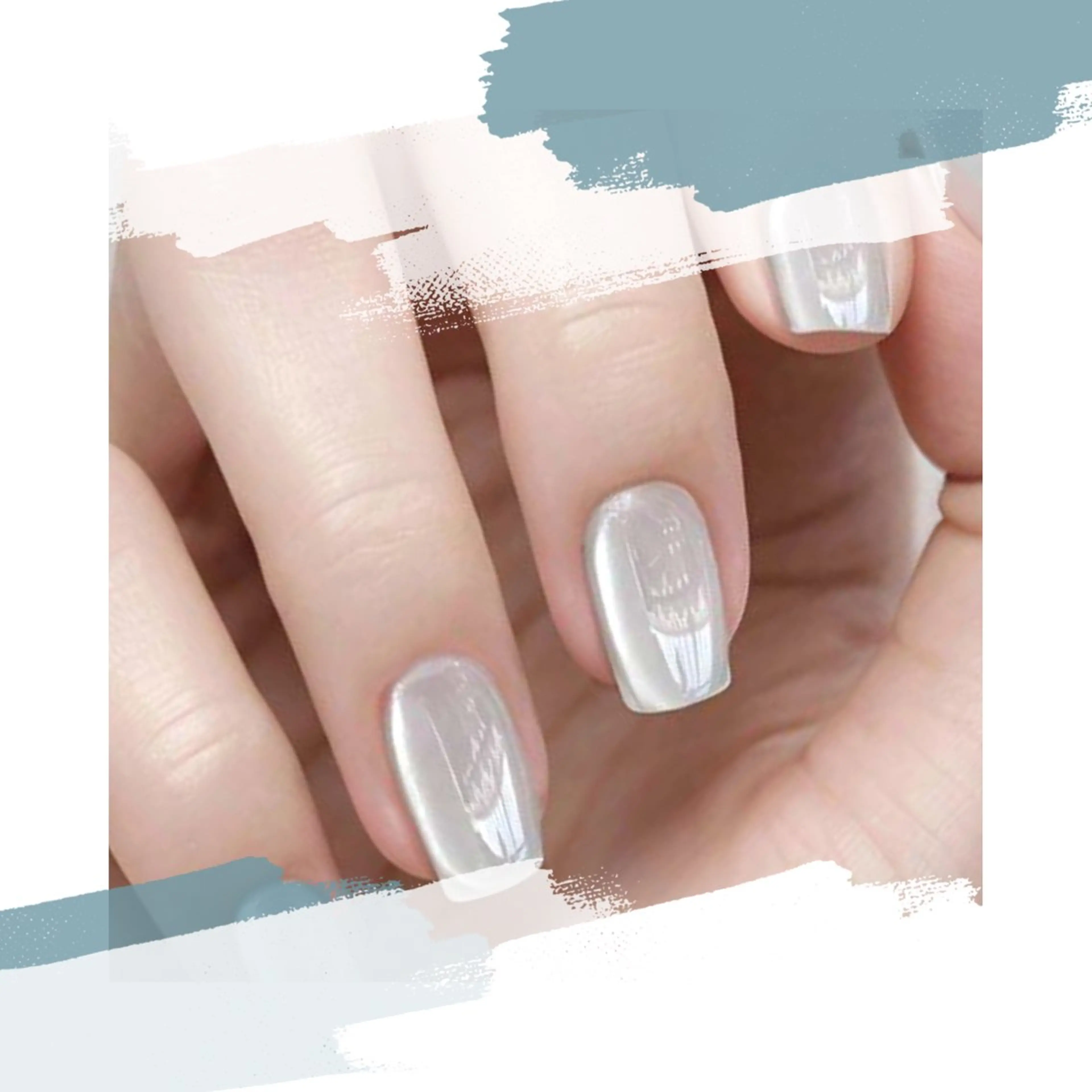 ¥3,900♪ワンカラー or マグネット or フラッシュハンドネイル(ケア・オフ込み)★1級ネイリスト担当の写真