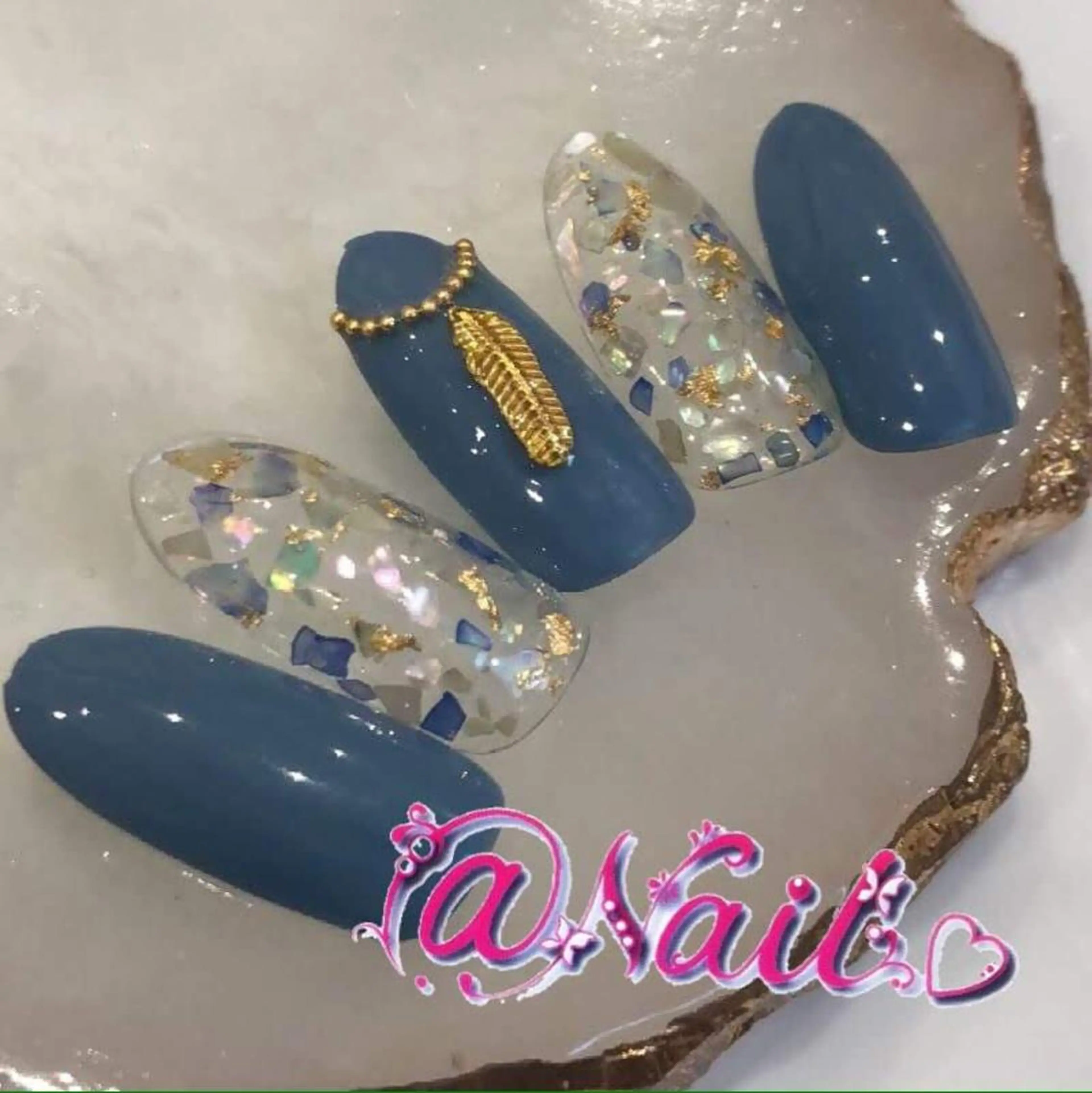 ネイル ネイルチップ 小尾 栞のネイルデザイン