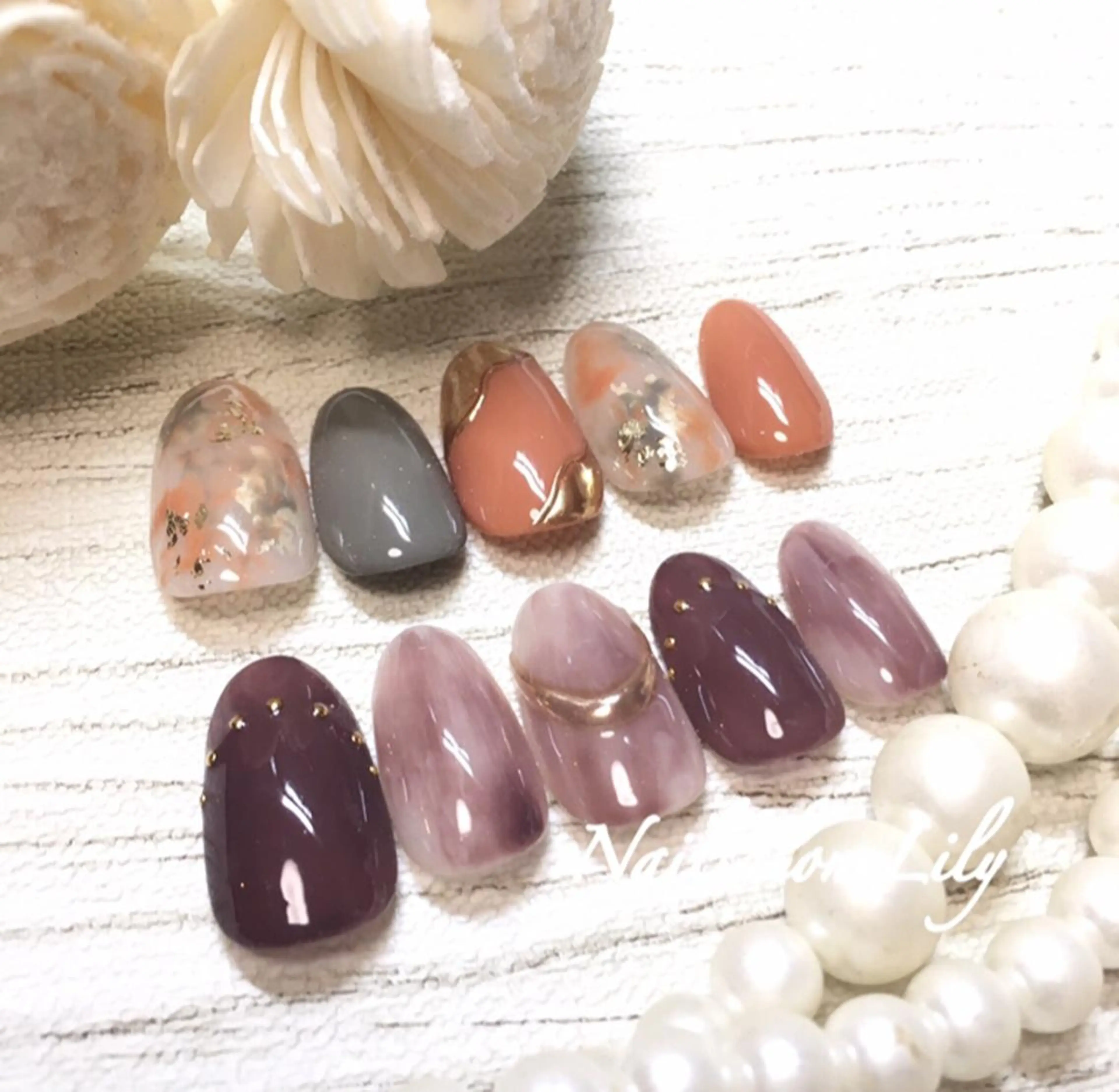 ネイル ハンドネイル Nailsalon Lilyのネイルデザイン