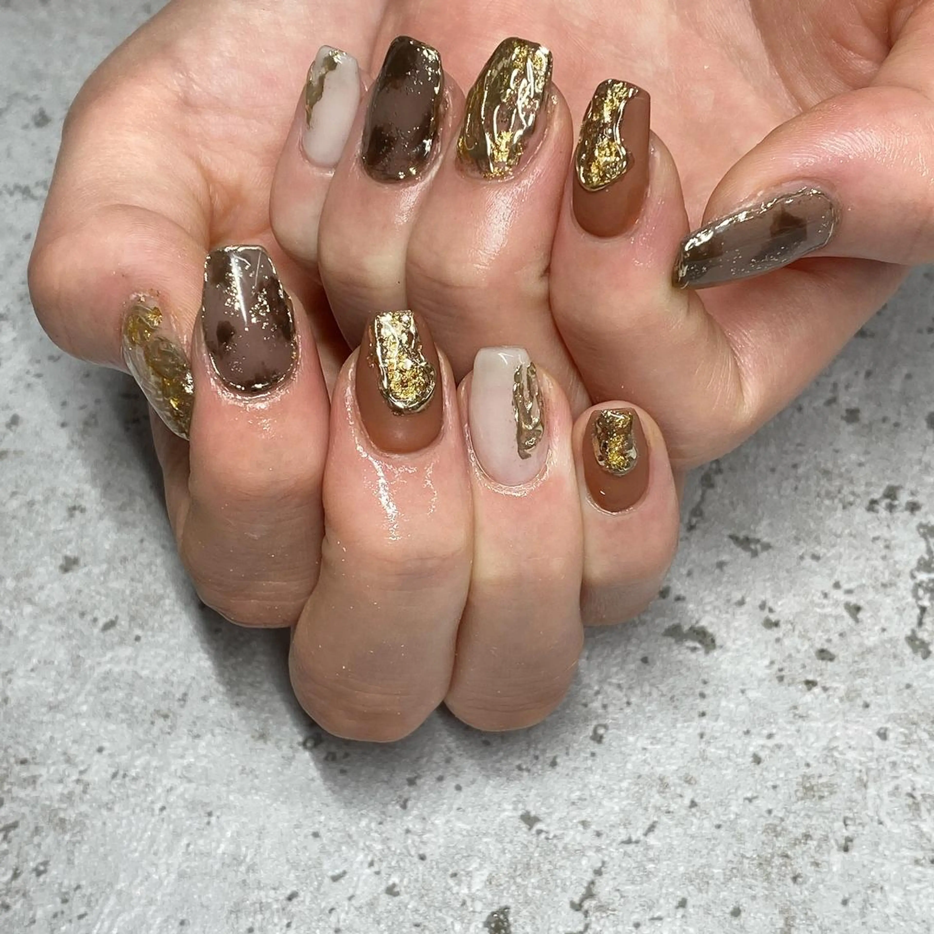 ネイル JERRIE 　 韓国ネイル/自爪育成所属・✴︎JERRIE✴︎ 浮かない◎折れない◎のネイルデザイン