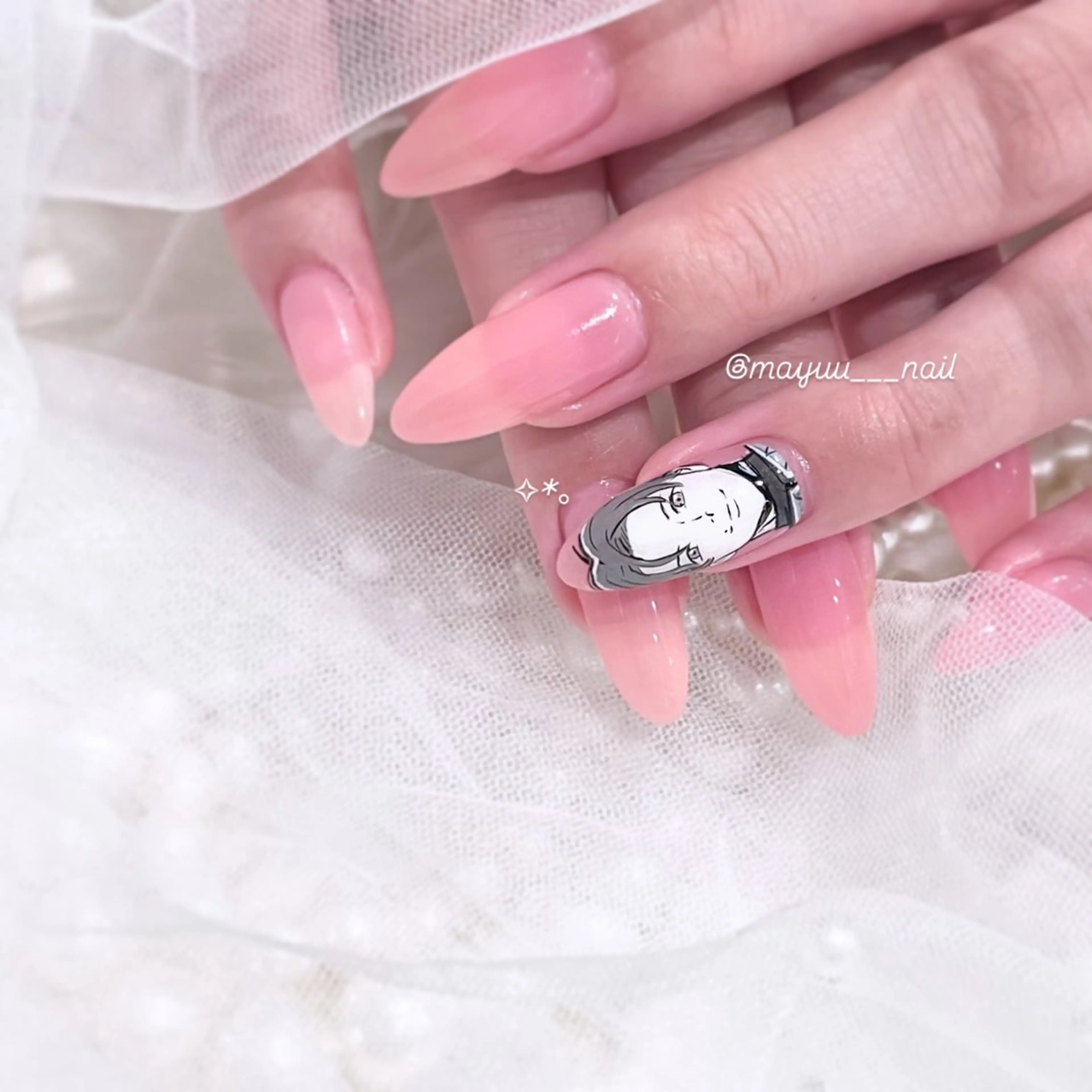 ネイル 🎀 Mayu 🎀痛ネイルのネイルデザイン