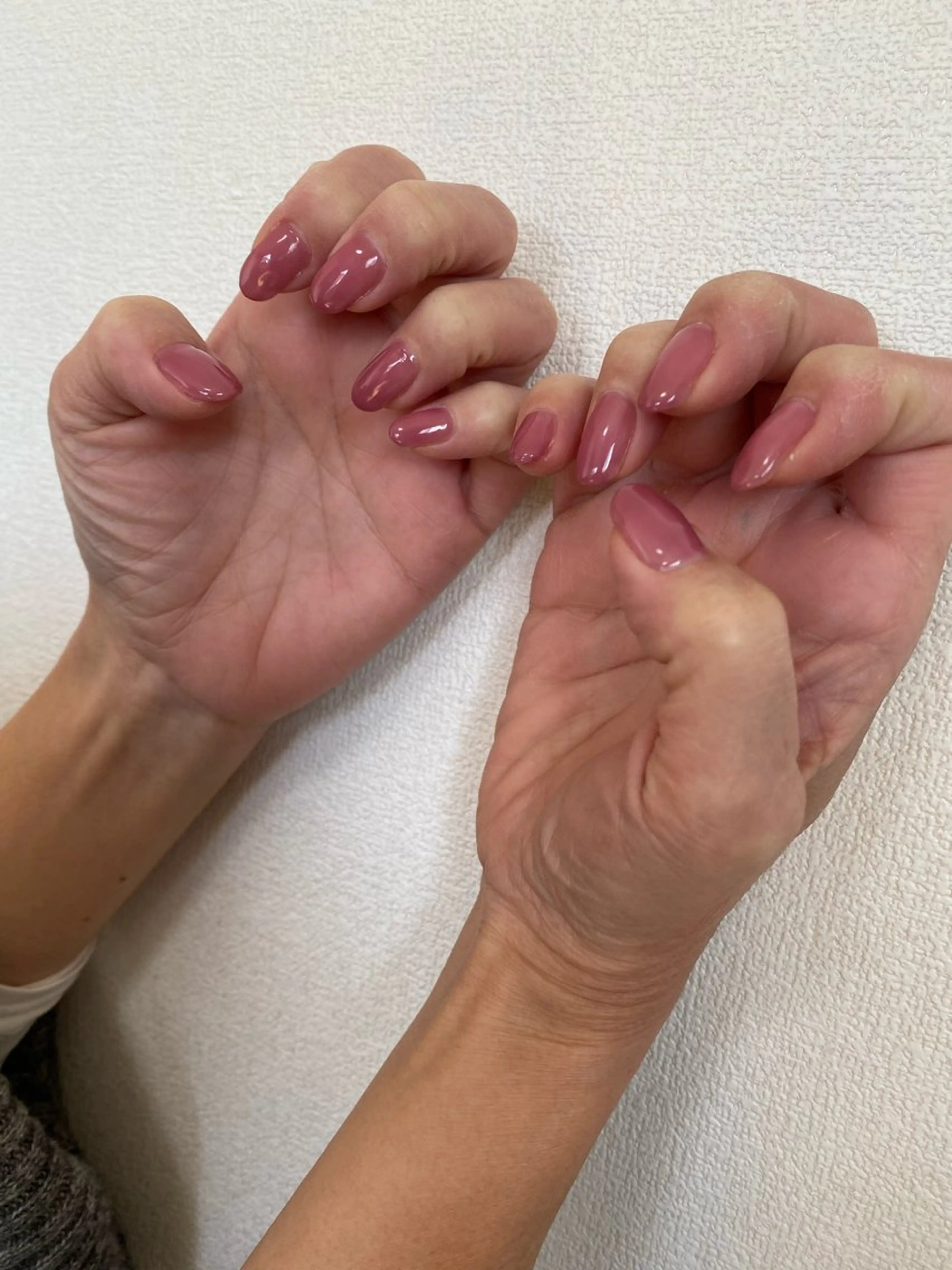 ネイル ピンク ハンドネイル 自宅サロン FeelFreeのネイルデザイン