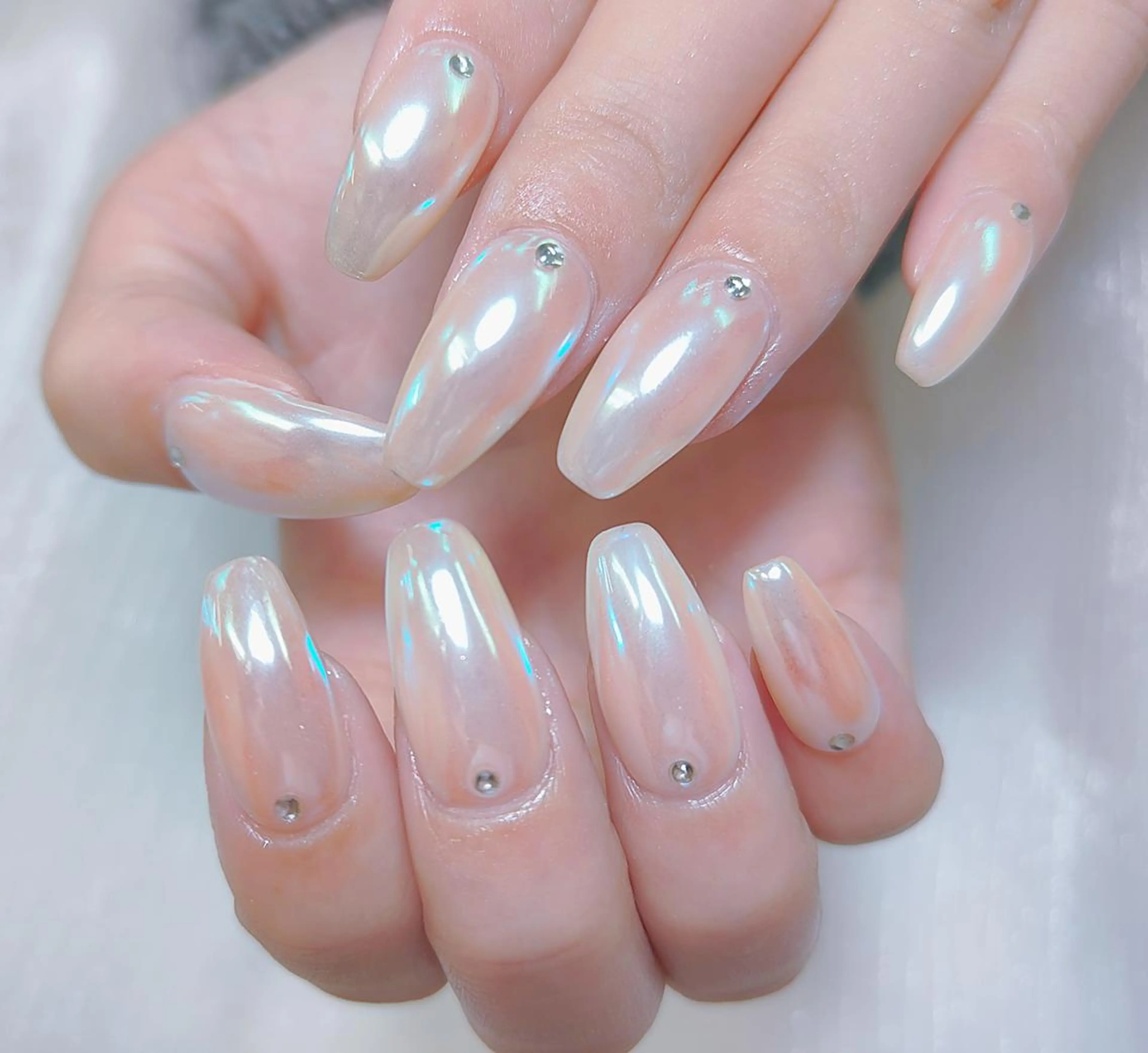 「長さだし10本」マグネット/オーロラ/ミラー♪ジェルオフ無料込みの写真