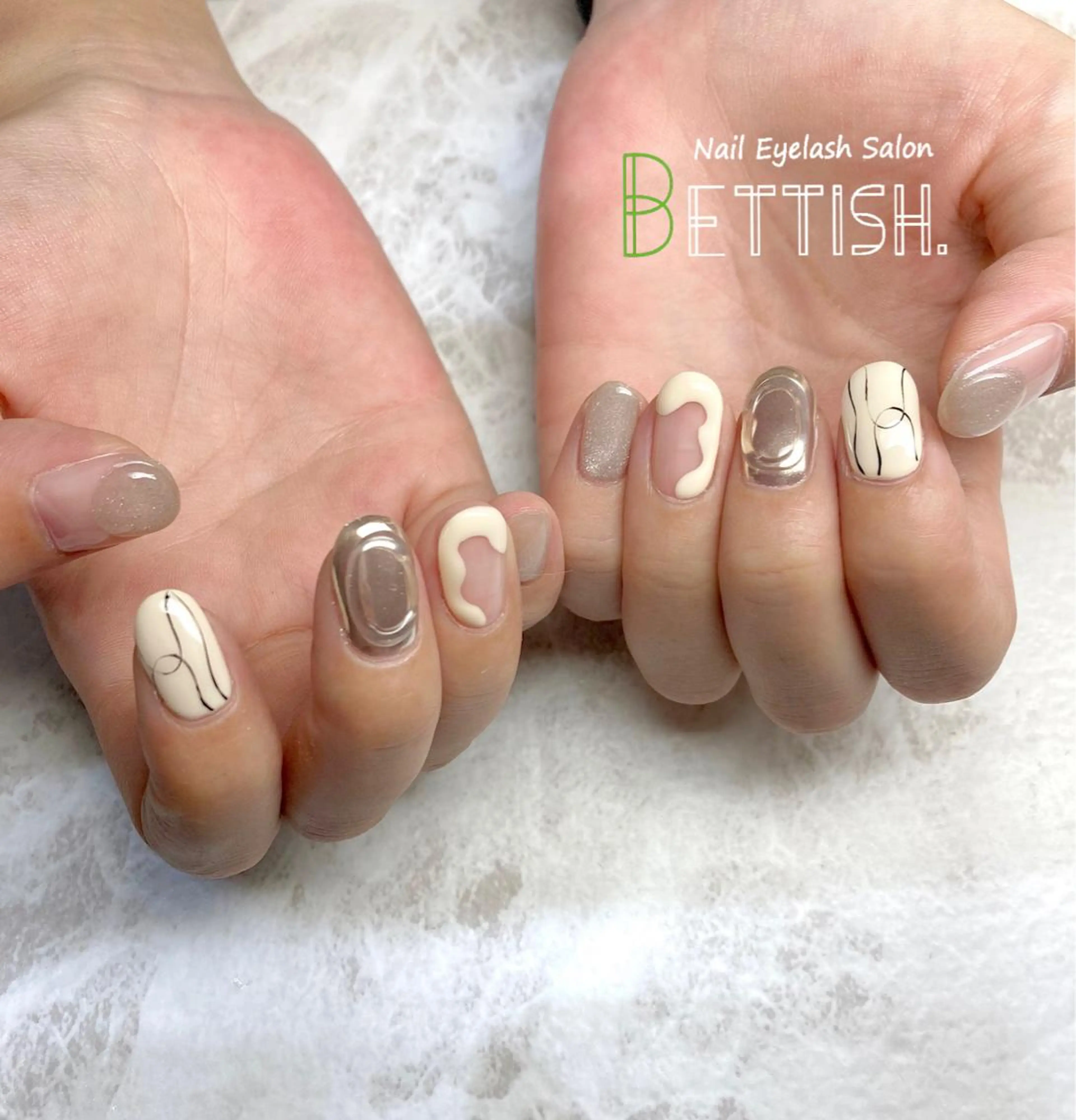 ネイル ハンドネイル BETTISH. KUMIKO☺︎︎のネイルデザイン