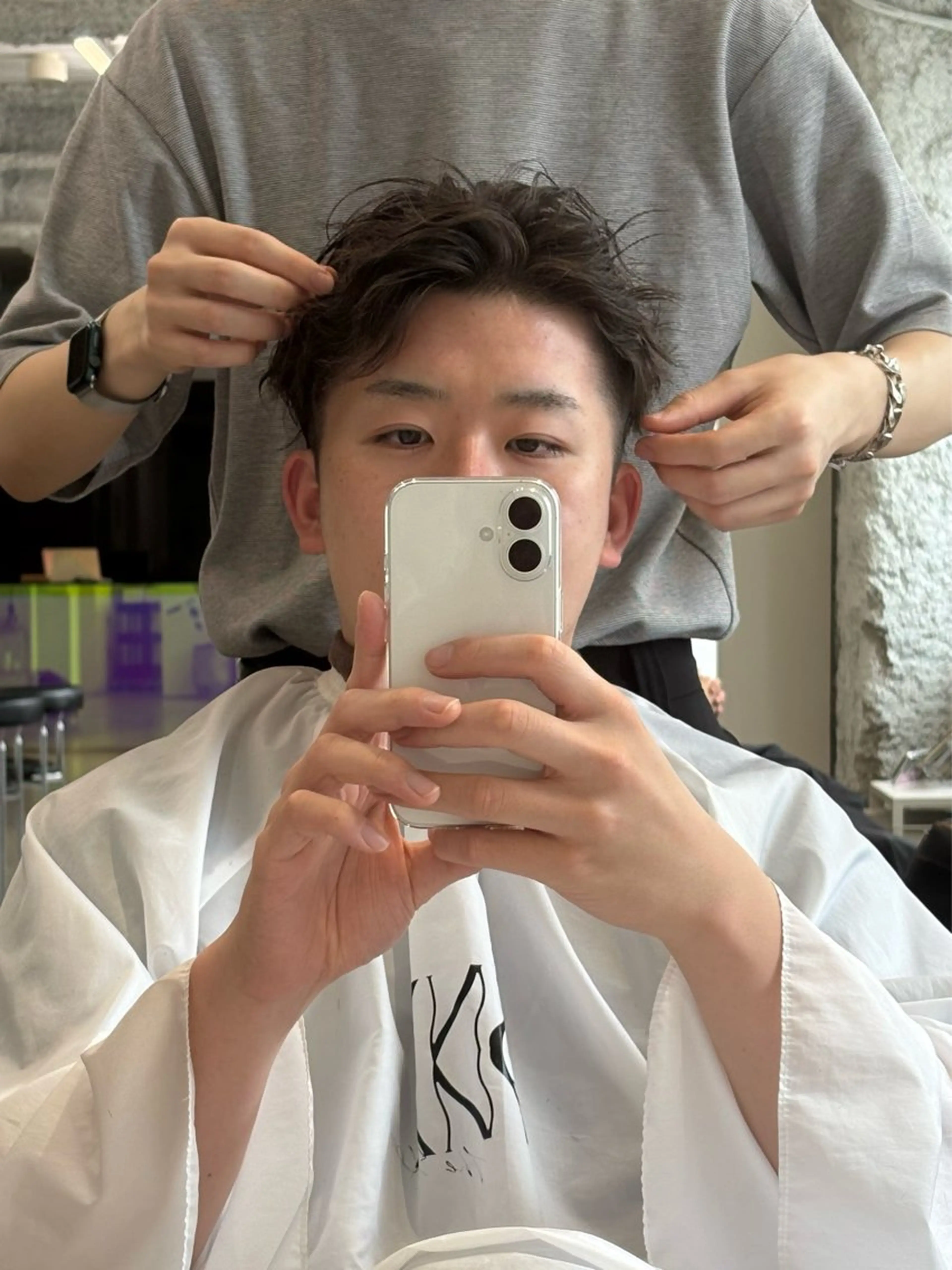 メンズ カット パーマ ANY/メンズ特化/ シバヤ　ユウキのヘアスタイル