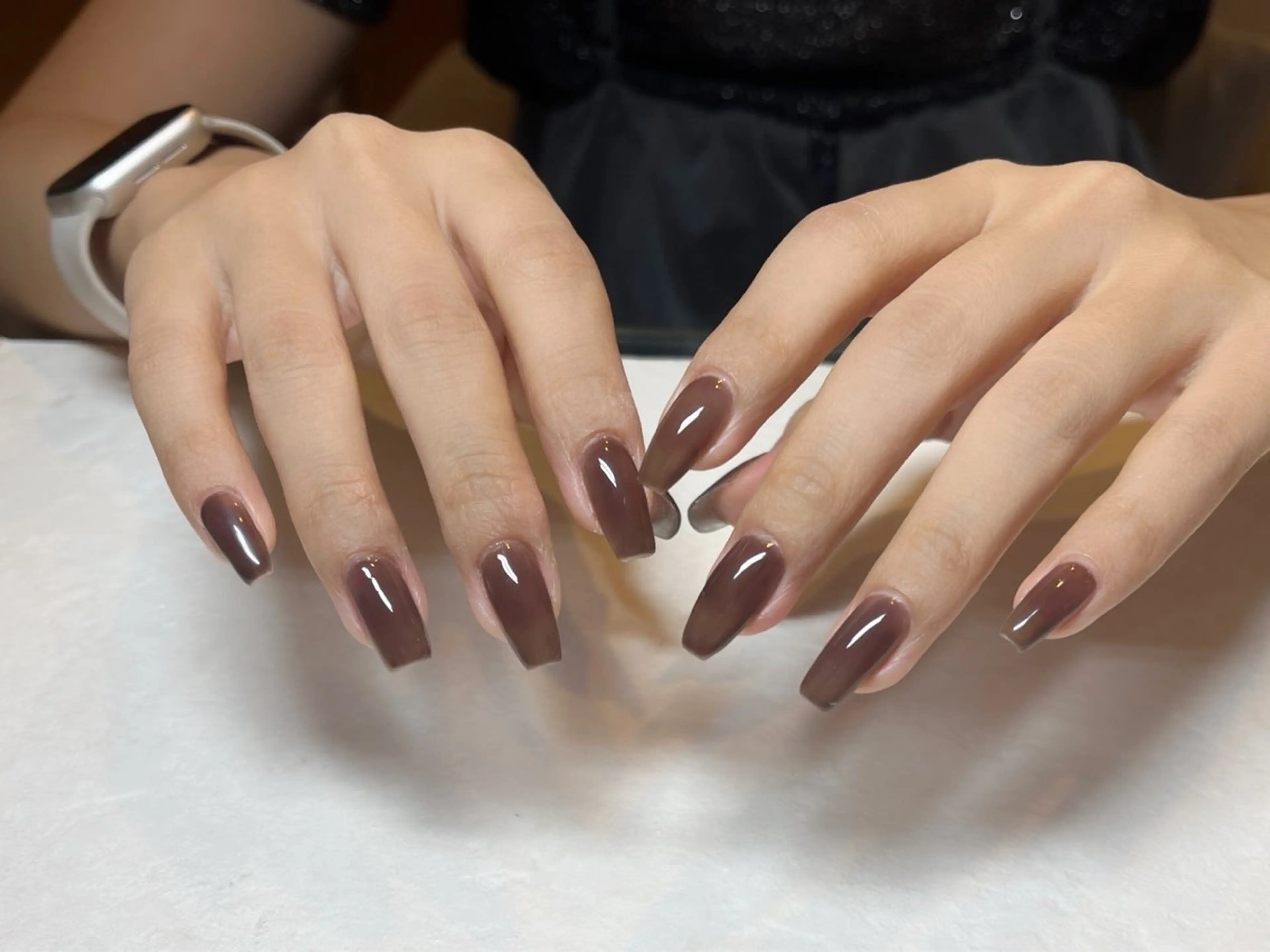 ✨️オフ込み✨️ハンドワンカラー🫧🪽冬カラー⛄️🧣🧶🎄の写真