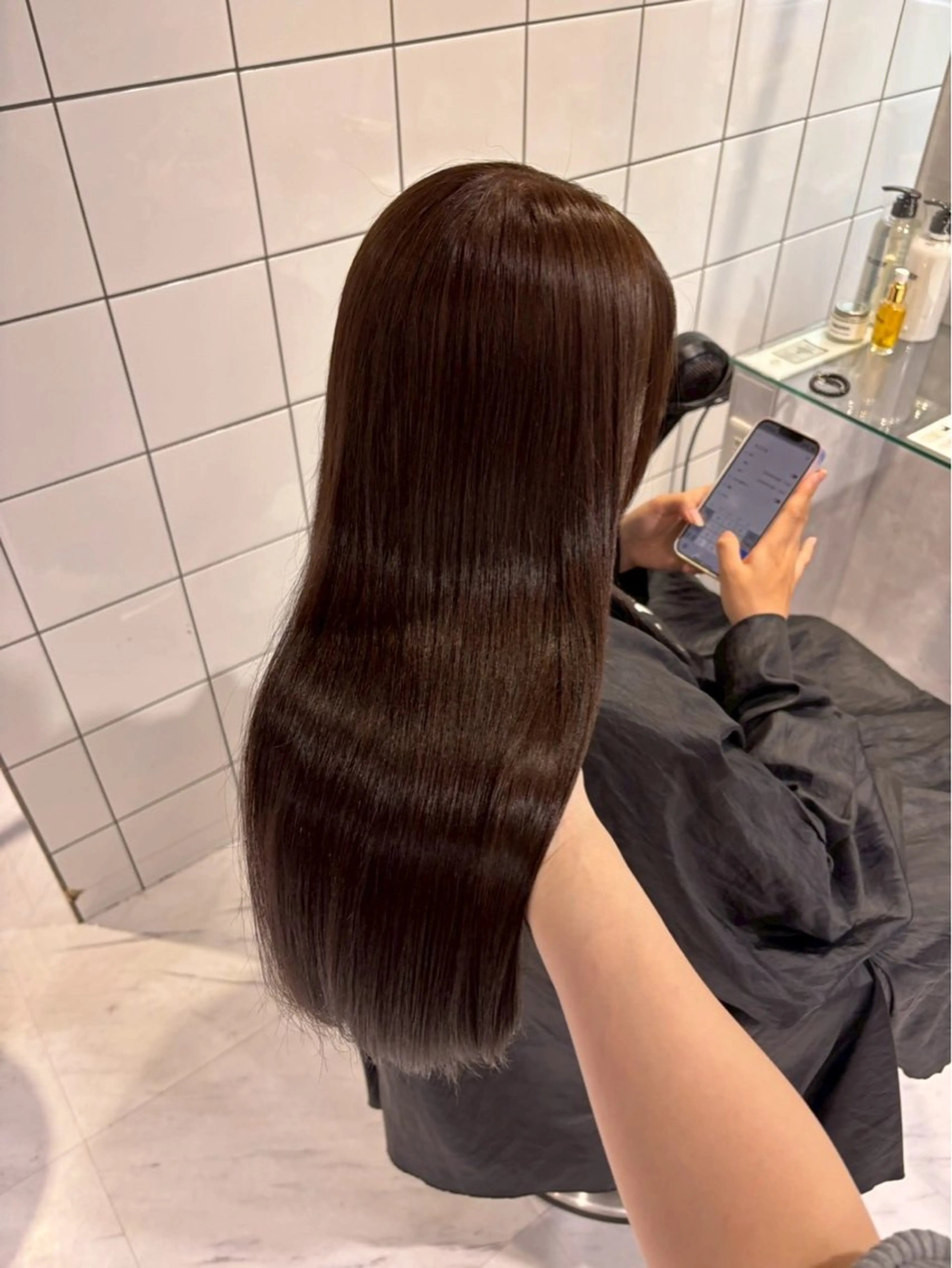 ロング カラー 韓国風透明感カラー‎ /yurinのヘアスタイル