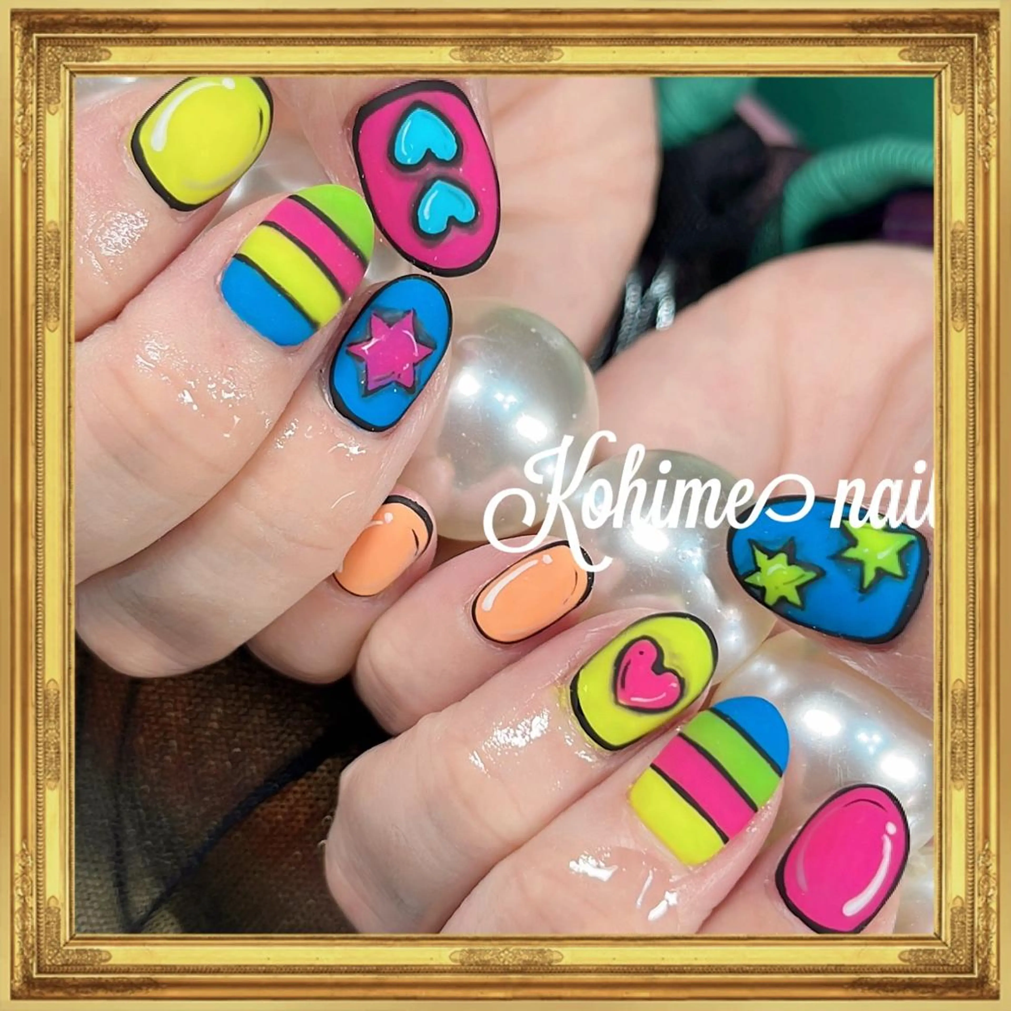 ネイル 佐藤 澄江のネイルデザイン