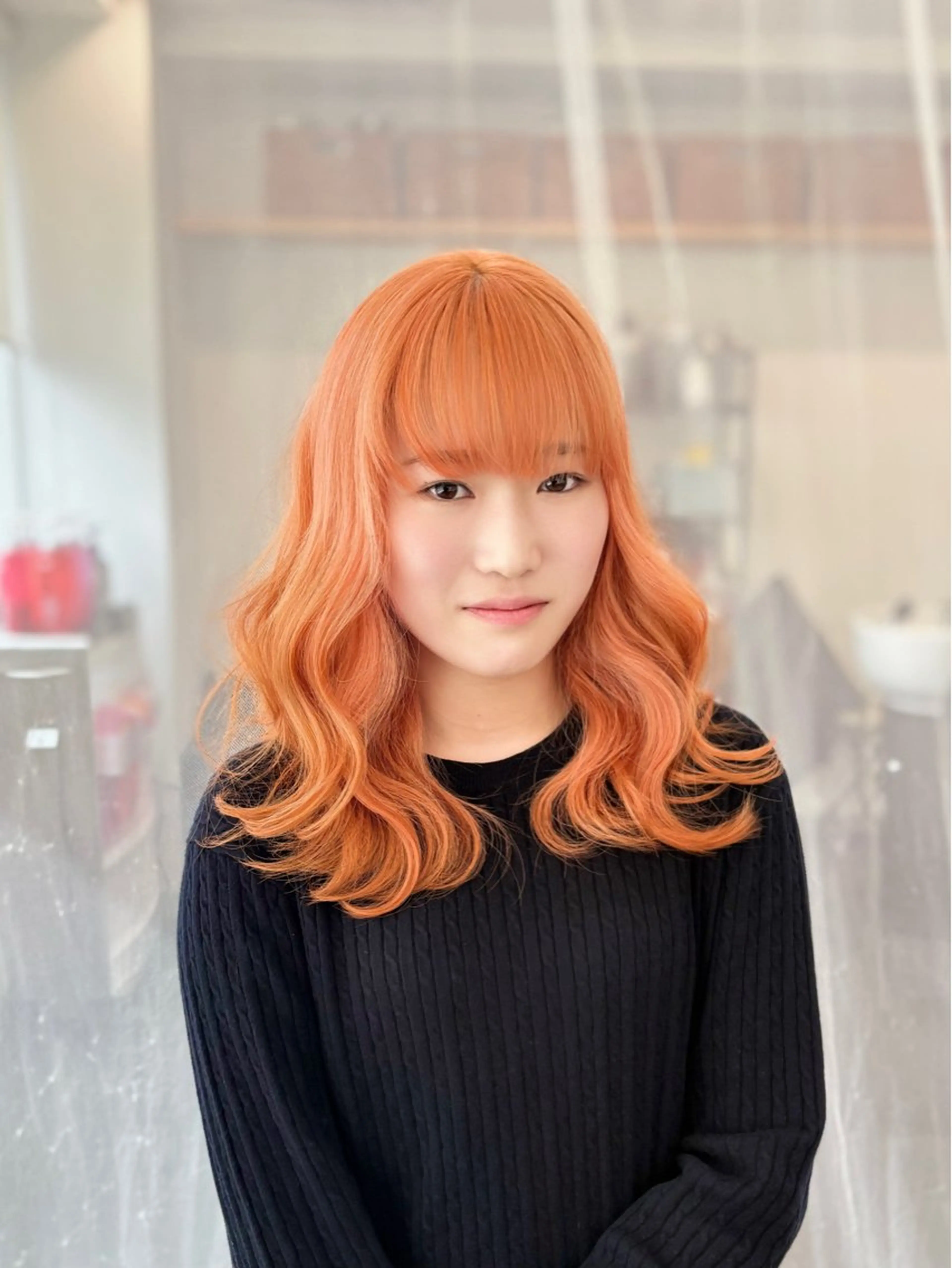 セミロング カラー カット ヘアカラー トリートメント GaKu/ハイトーン /ブリーチ/レイヤーのヘアスタイル