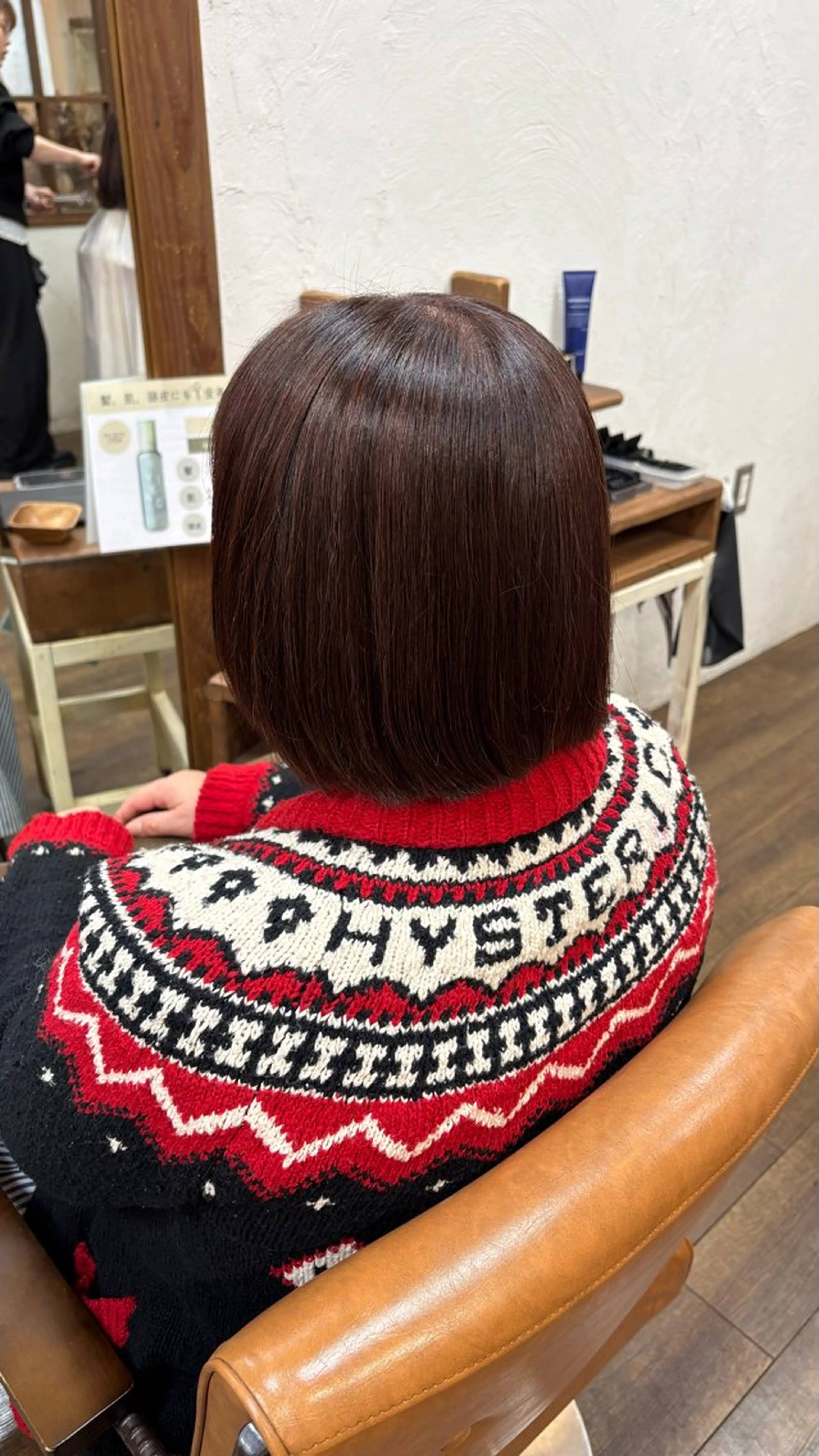 ショート カラー カット ヘアカラー 元山 ショート艶カラー🍀のヘアスタイル