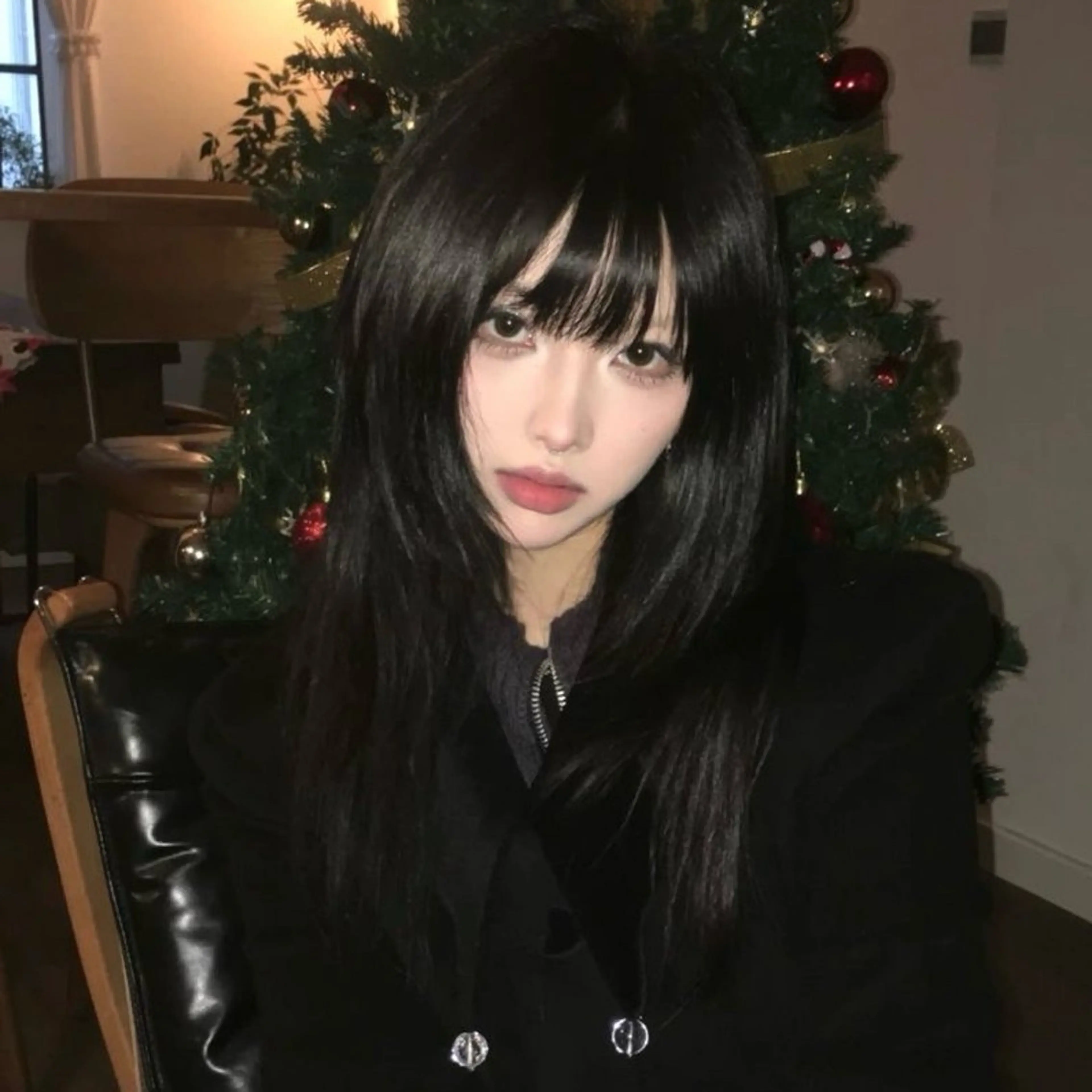 ロング トリートメント 大人っぽ中韓レディ ヘア🤍MAOのヘアスタイル